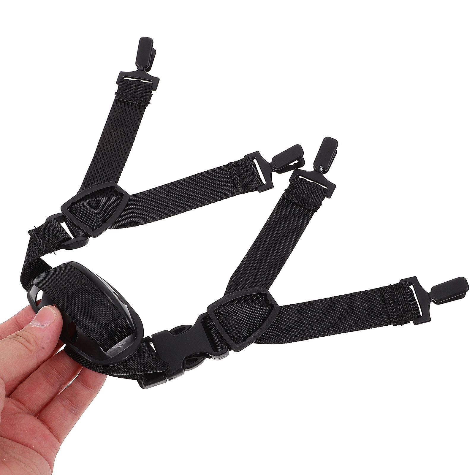HOOWIFFY Nylon Chin Guard with Plastic Frame, Easy to Use, 2 Pieces for Comfortable - Image 3