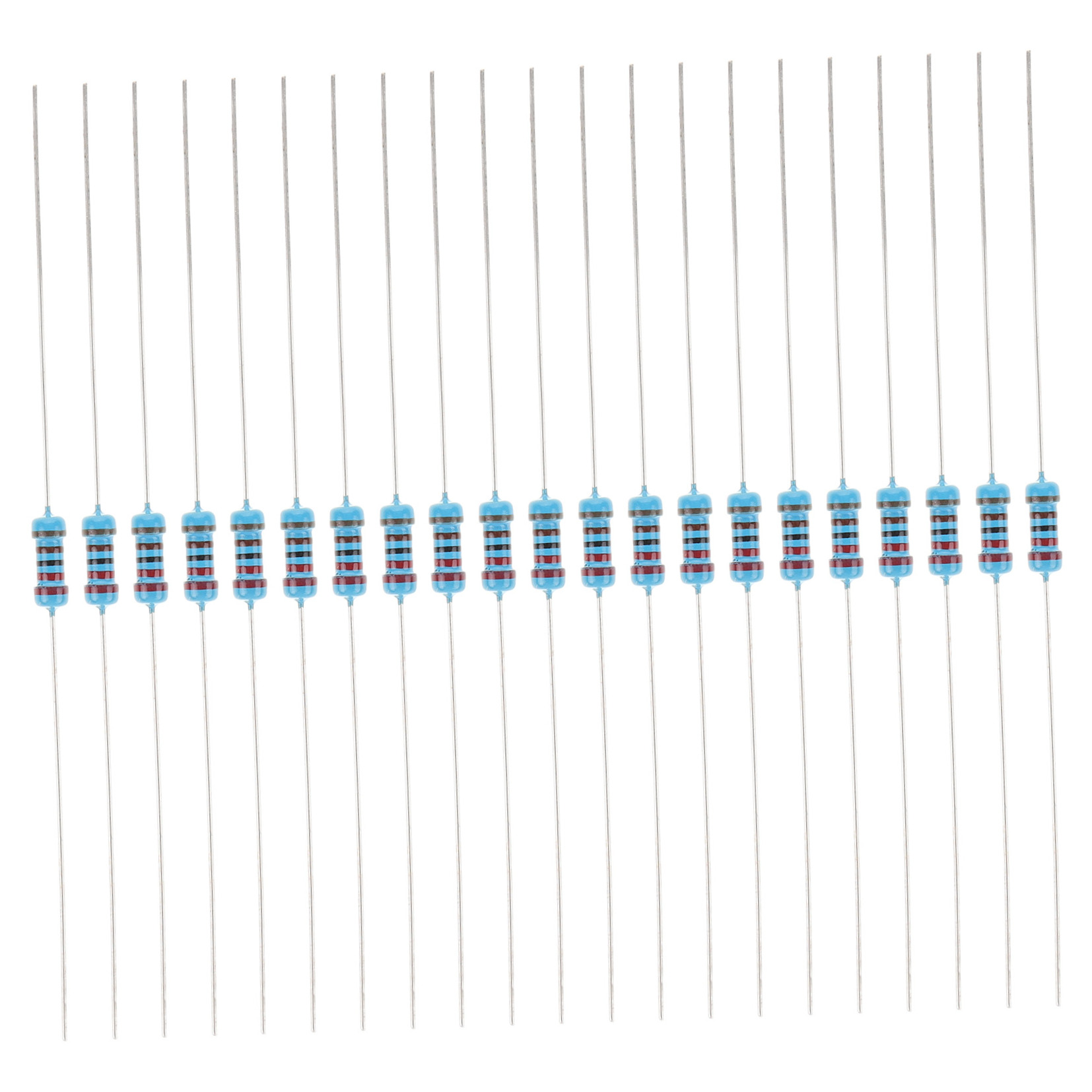 HOOWIFFY Resistors Kit Assorted Metal Film for Circuit Boards Easy Storage 1Set - Image 5
