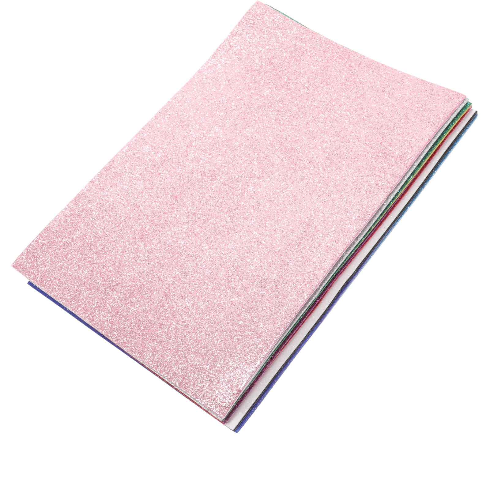 HOOWIFFY A4 Adhesive Glitter Foam Sheet for Handmade Crafts and Party Decor - Image 4