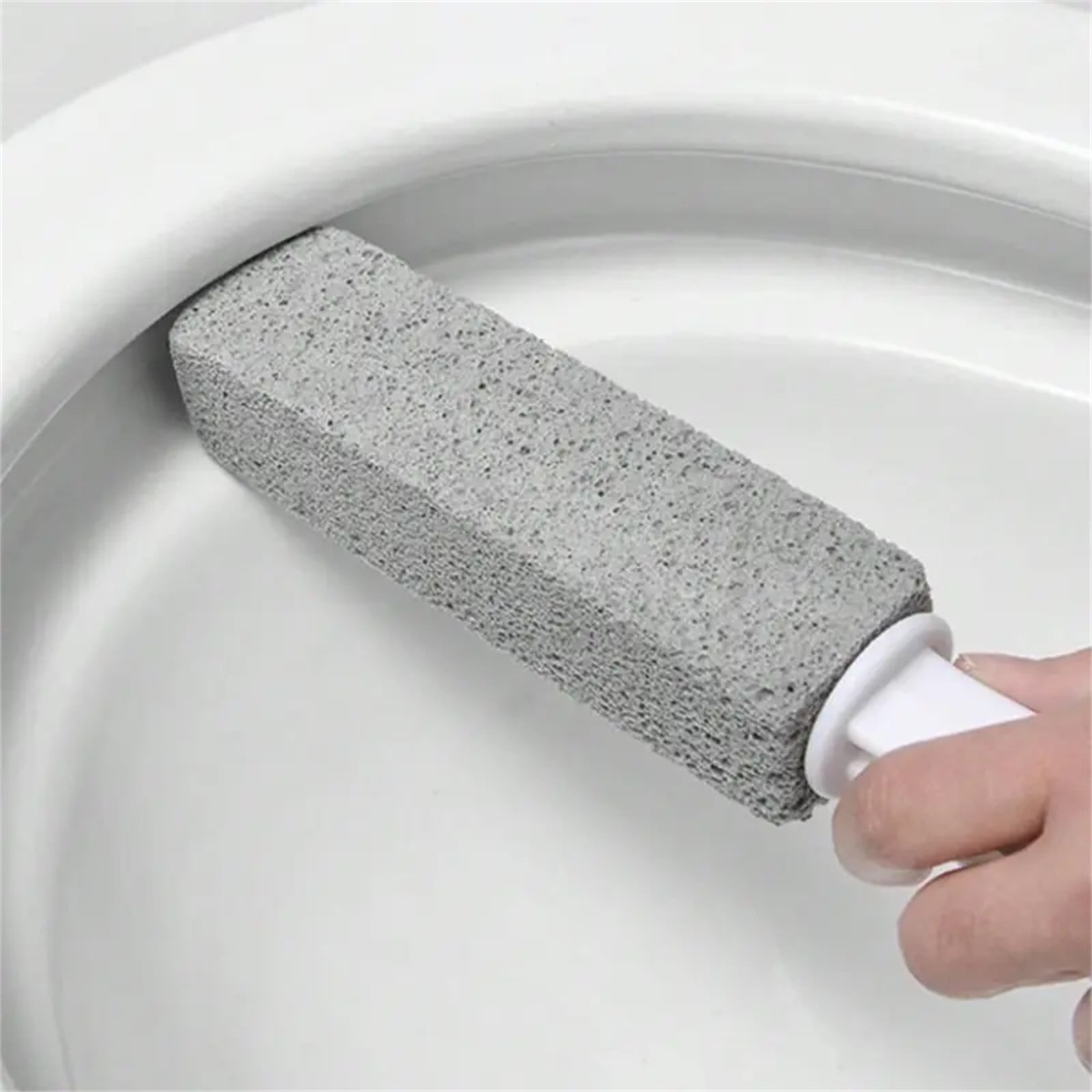 Darzheoy Pumice Stone for Toilet Cleaning, Extra Long Handle Pumice Stone for Toilet Bowl Ring Removal, Bathroom Cleaning Tool for Effective Stain Removal A - Image 4