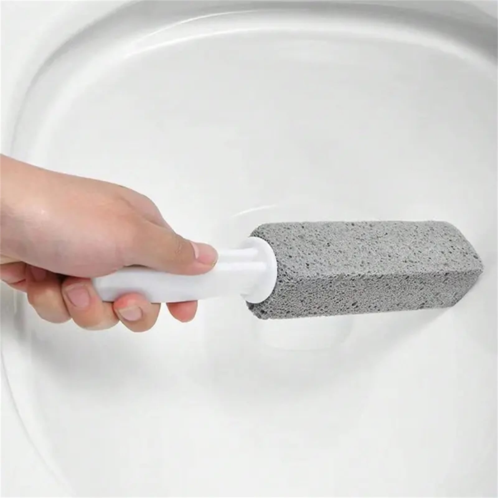 Darzheoy Pumice Stone for Toilet Cleaning, Extra Long Handle Pumice Stone for Toilet Bowl Ring Removal, Bathroom Cleaning Tool for Effective Stain Removal A - Image 5