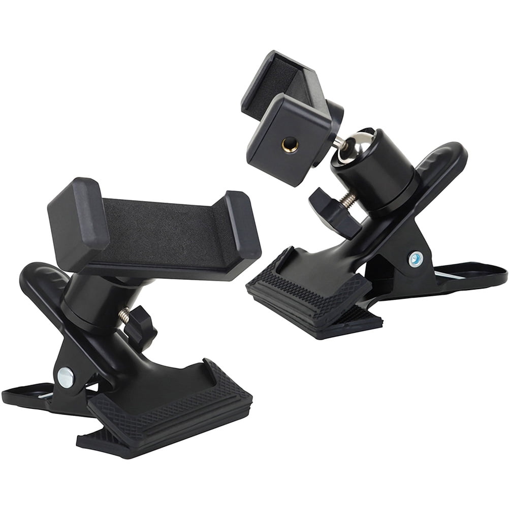 HOOWIFFY Guitar Phone Mount Metal Holder Black for Music Scores and Video Recording 2Pcs - Image 4