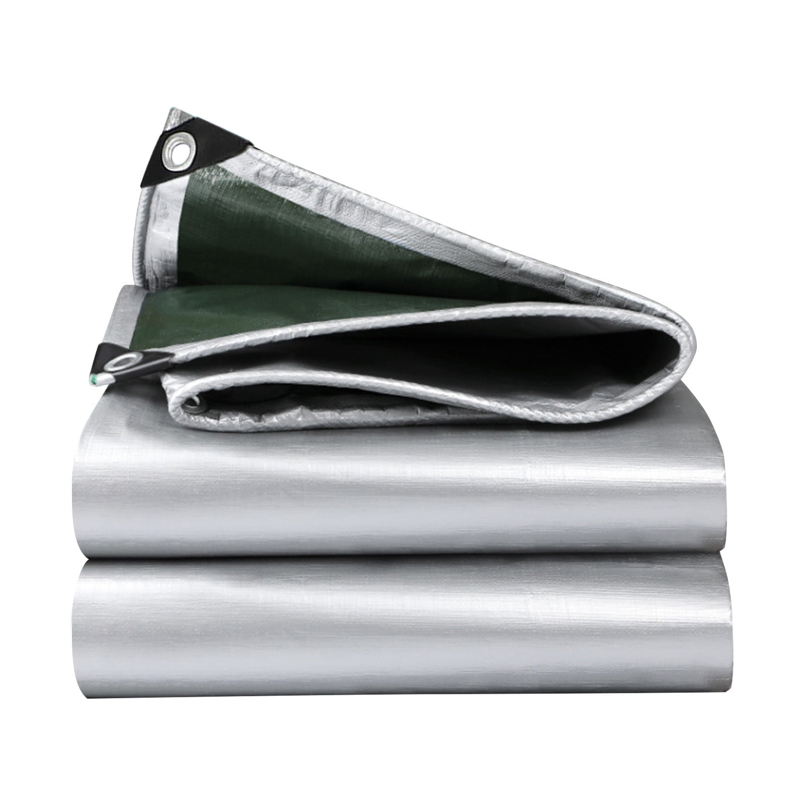 Darzheoy Heavy Duty Tarp Cover, Thick Tarps Waterproof Tear and Rip Proof UV Resistant Tarpaulin with Reinforced Grommets and Edges F - Image 1