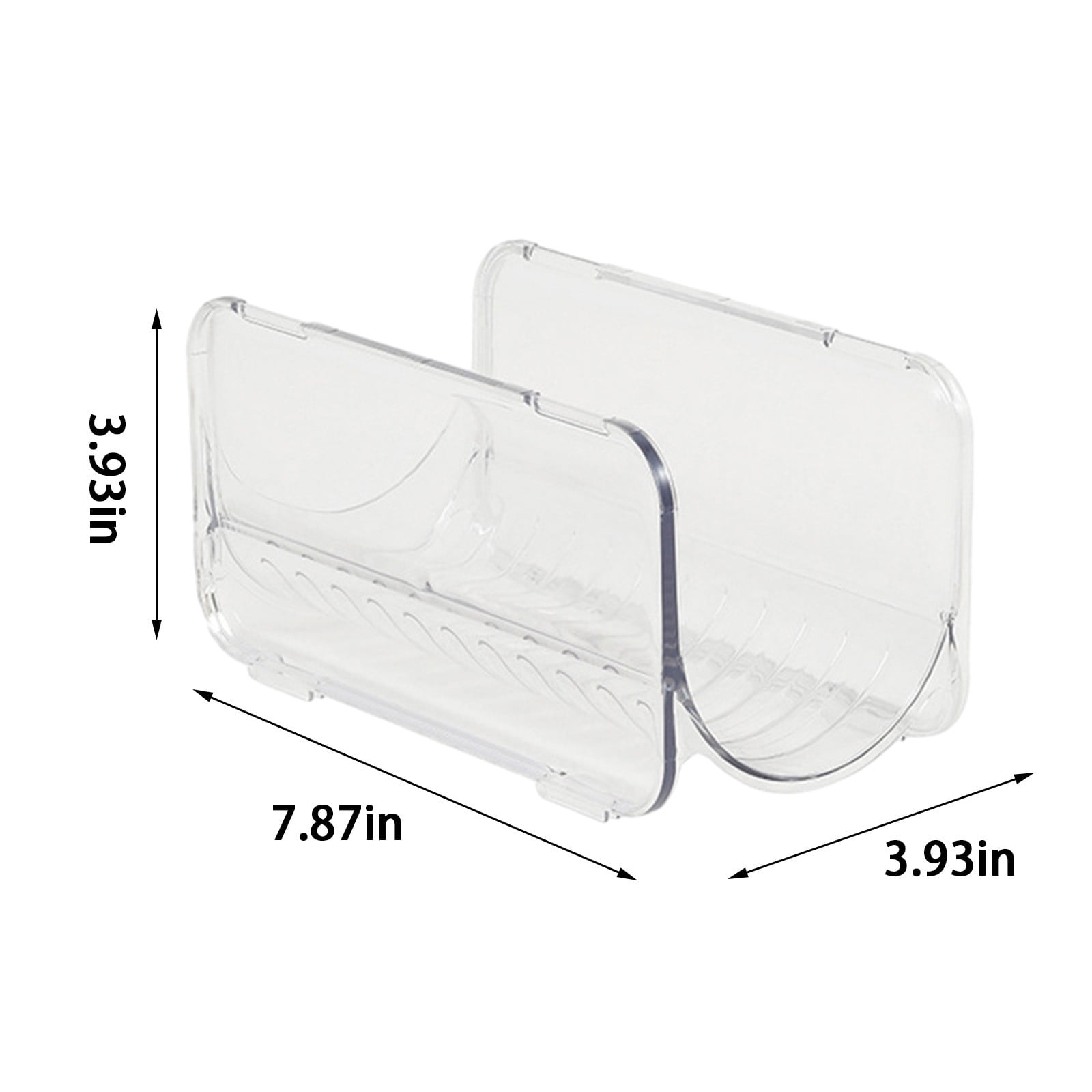 AYktou Wine Rack Water Bottle Organizer Sodas Can Organizer,Stackable Cabinet Organizer Bottle Plastic Water Bottle Holder Can Organizer for Countertop,Table Top,Pantry,Fridge D - Image 4