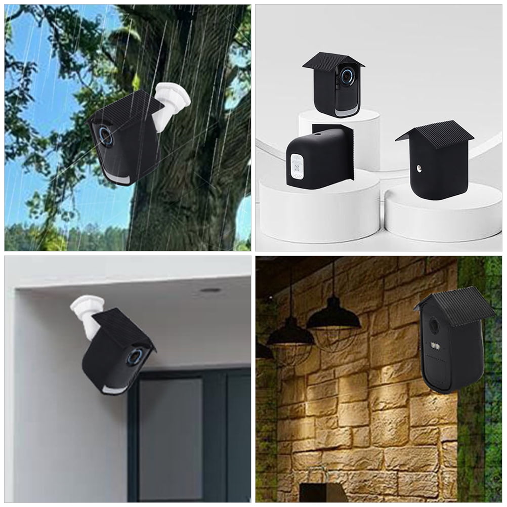 WHAMVOX 2pcs Security Camera Rain Covers Housing Camera Casing Protector Monitor Camera Covers Compatible with Eufy - Image 3