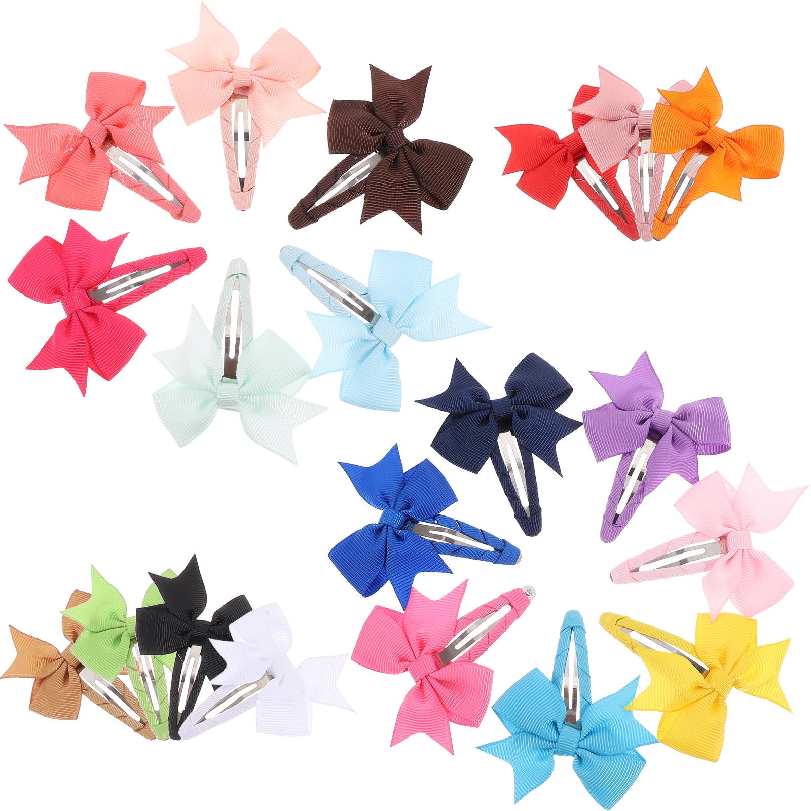 SKISUNO Decorative Hair Clip Girls 20Pcs 2.8X2.2In - Image 4