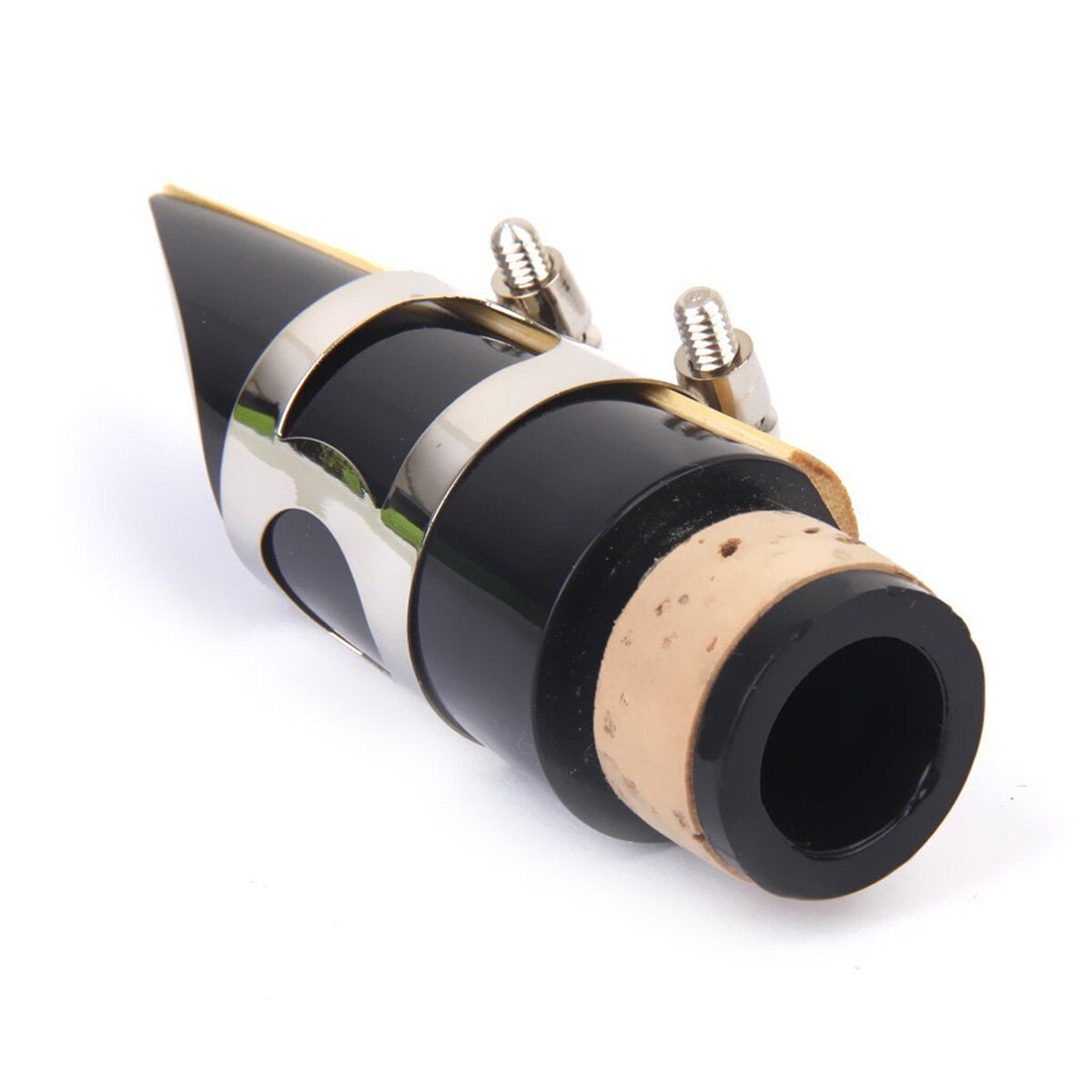 Clarinet Mouthpiece with Cleaning Kit (Black) Black - Image 4