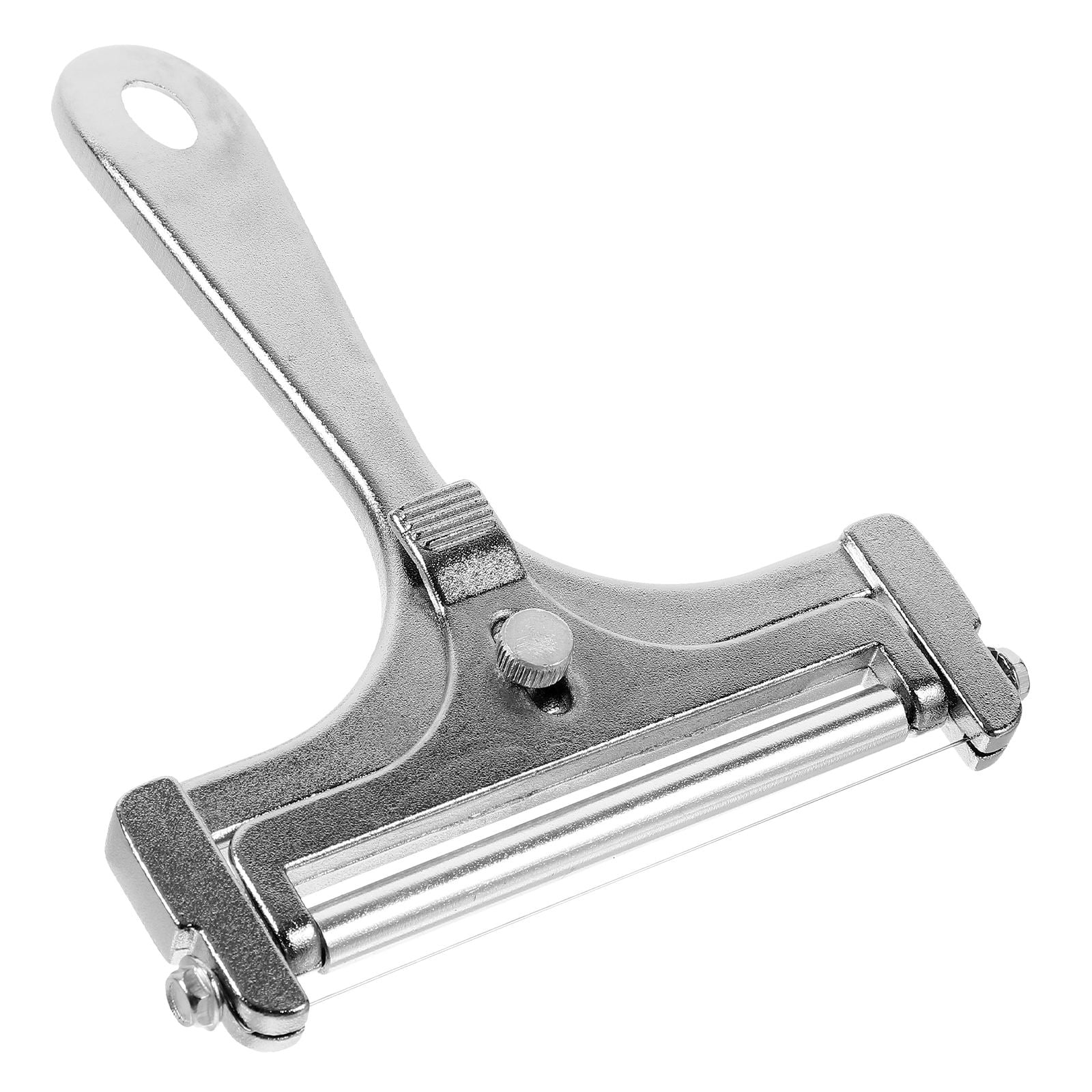WHAMVOX Adjustable Stainless Steel Cheese Slicer Handheld Cutter Shaver for Easy Cheese Slicing and Serving - Image 4