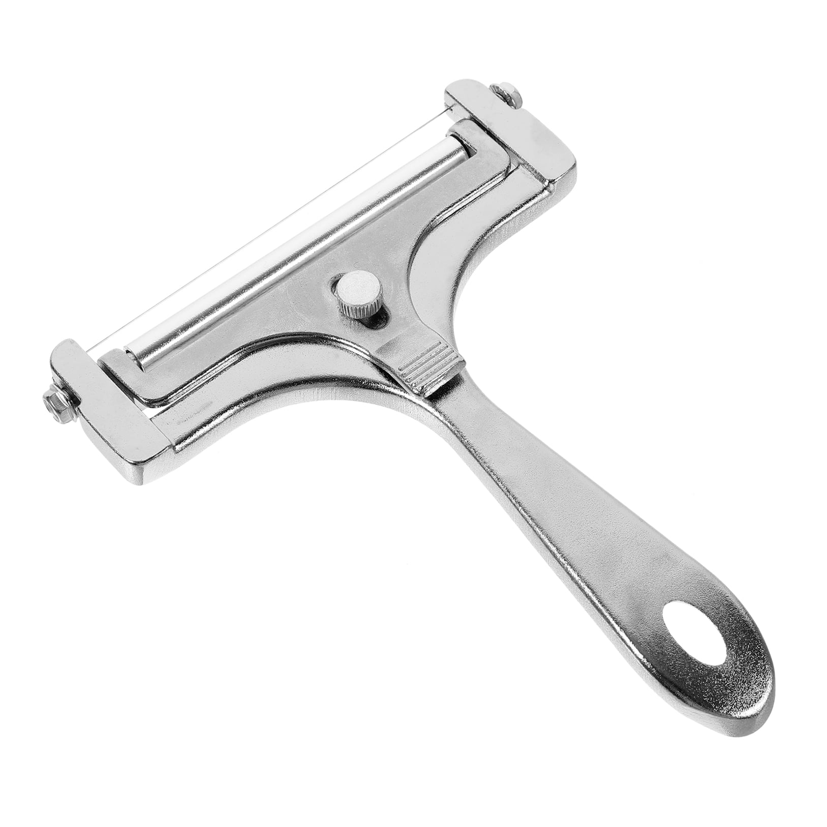 WHAMVOX Adjustable Stainless Steel Cheese Slicer Handheld Cutter Shaver for Easy Cheese Slicing and Serving - Image 5