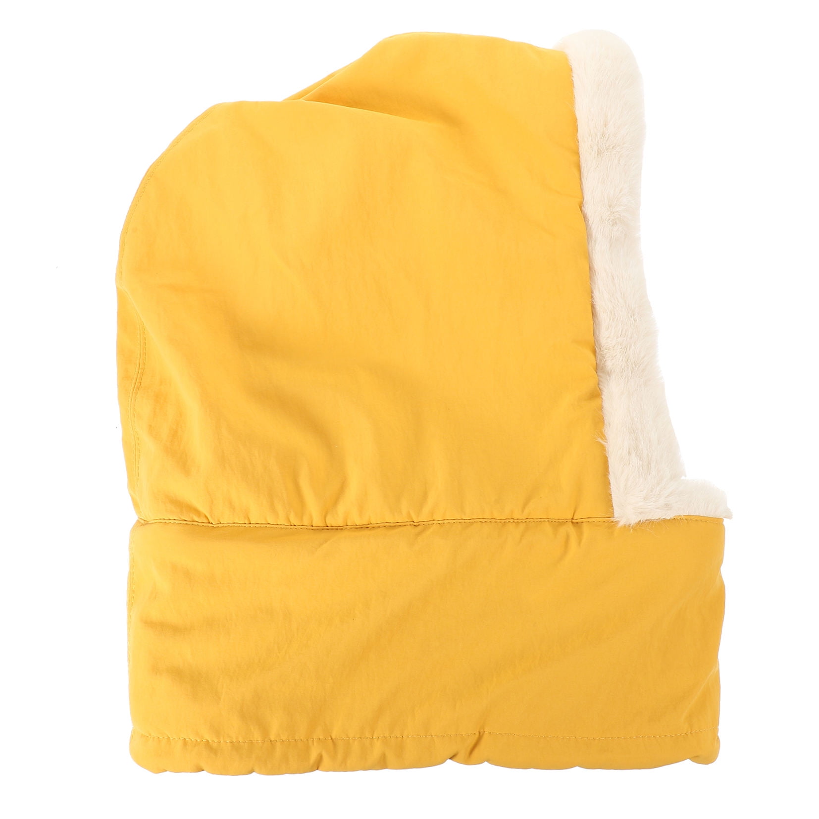 SKISUNO Cycling Mask Hood Orange Fleece Neck Warmer 1Pcs 15.7X9.8in - Image 4
