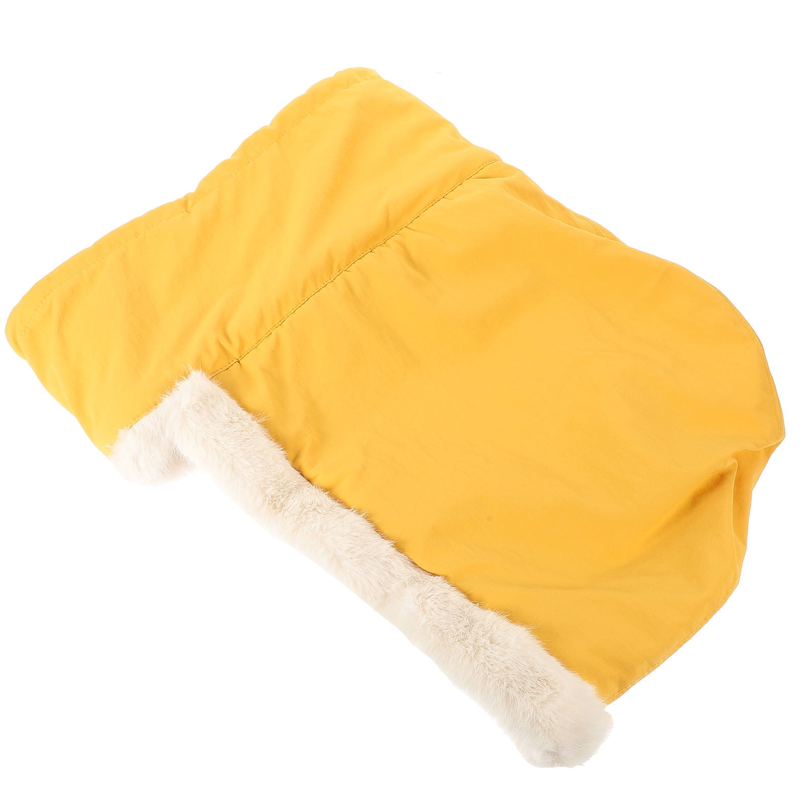 SKISUNO Cycling Mask Hood Orange Fleece Neck Warmer 1Pcs 15.7X9.8in - Image 6