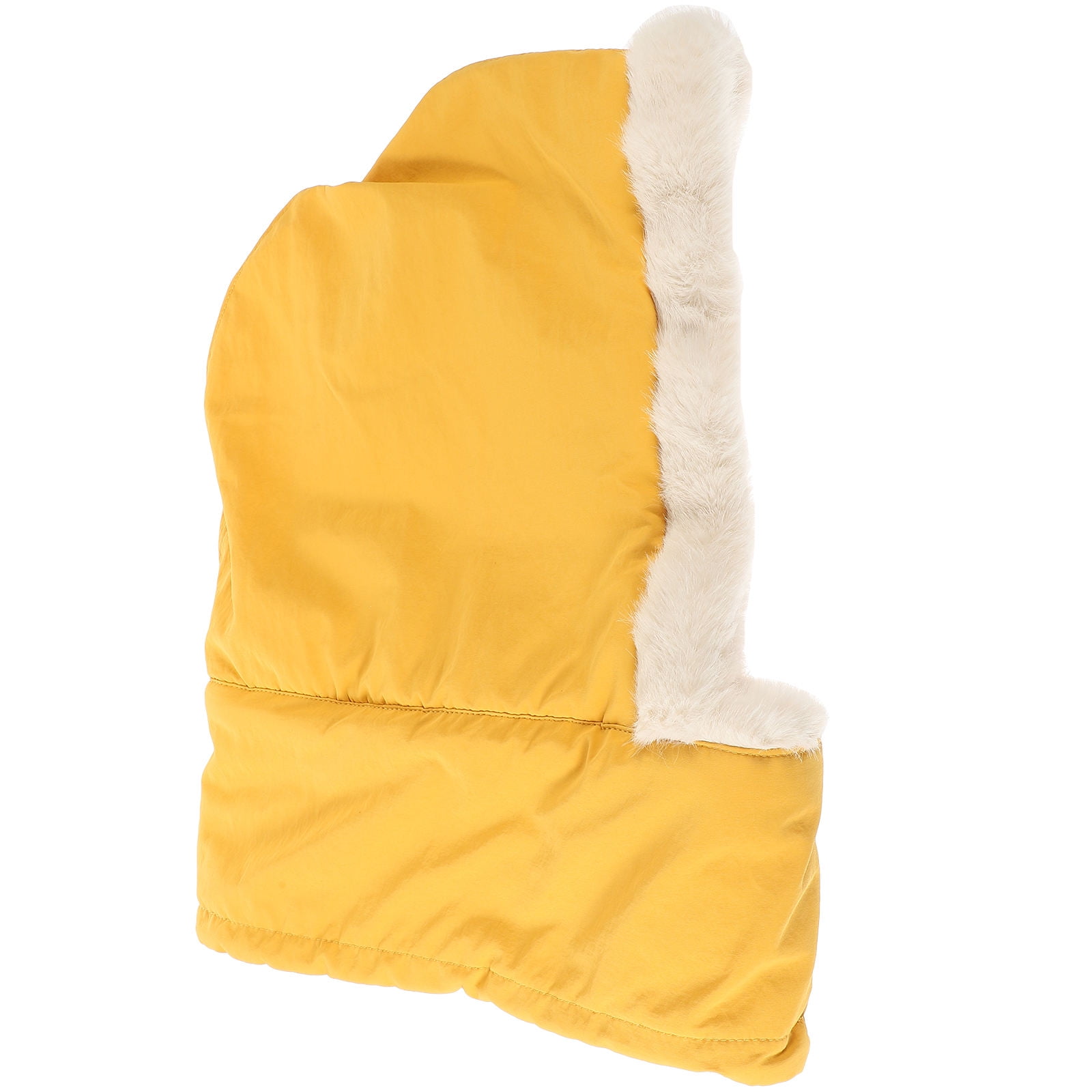 SKISUNO Cycling Mask Hood Orange Fleece Neck Warmer 1Pcs 15.7X9.8in - Image 8