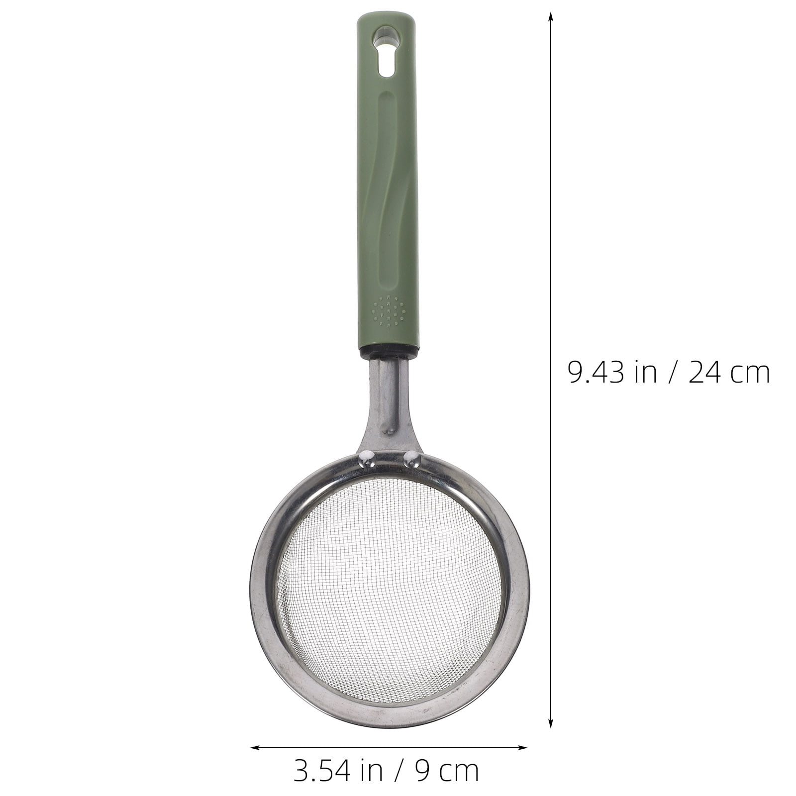WHAMVOX Sifters Liquid Strainer Extra Fine Mesh Stainless Steel Colander - Image 5