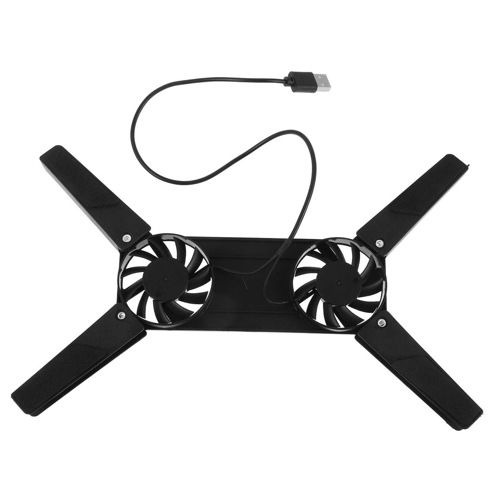 WHAMVOX Laptop Cooling Pad with Fan, Notebook Cooler Radiator Ventilation, Black, Efficient Heat Dissipation - Image 5