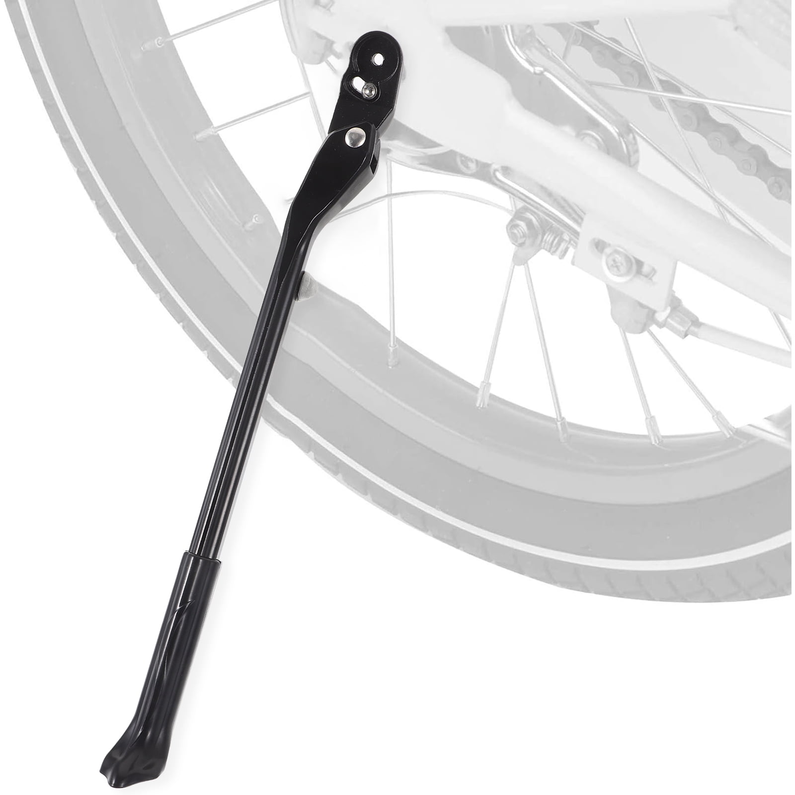 WHAMVOX Adjustable Rear Kickstand for Mountain Bikes Rack Support Black - Image 3