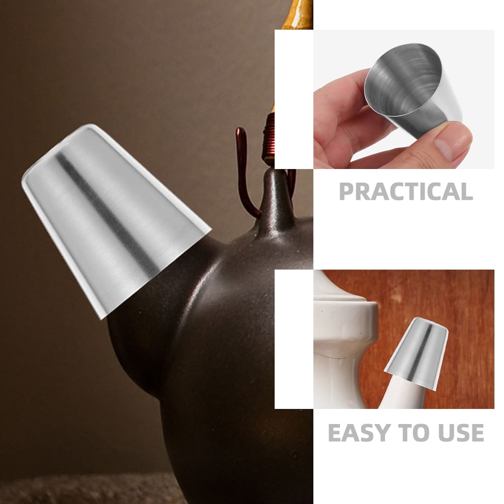 WHAMVOX 2-Pack Kettle Teapot Spout Lids 4x3.7x3.7 cm Replacement Parts for Tea Pots and Kettles - Image 7