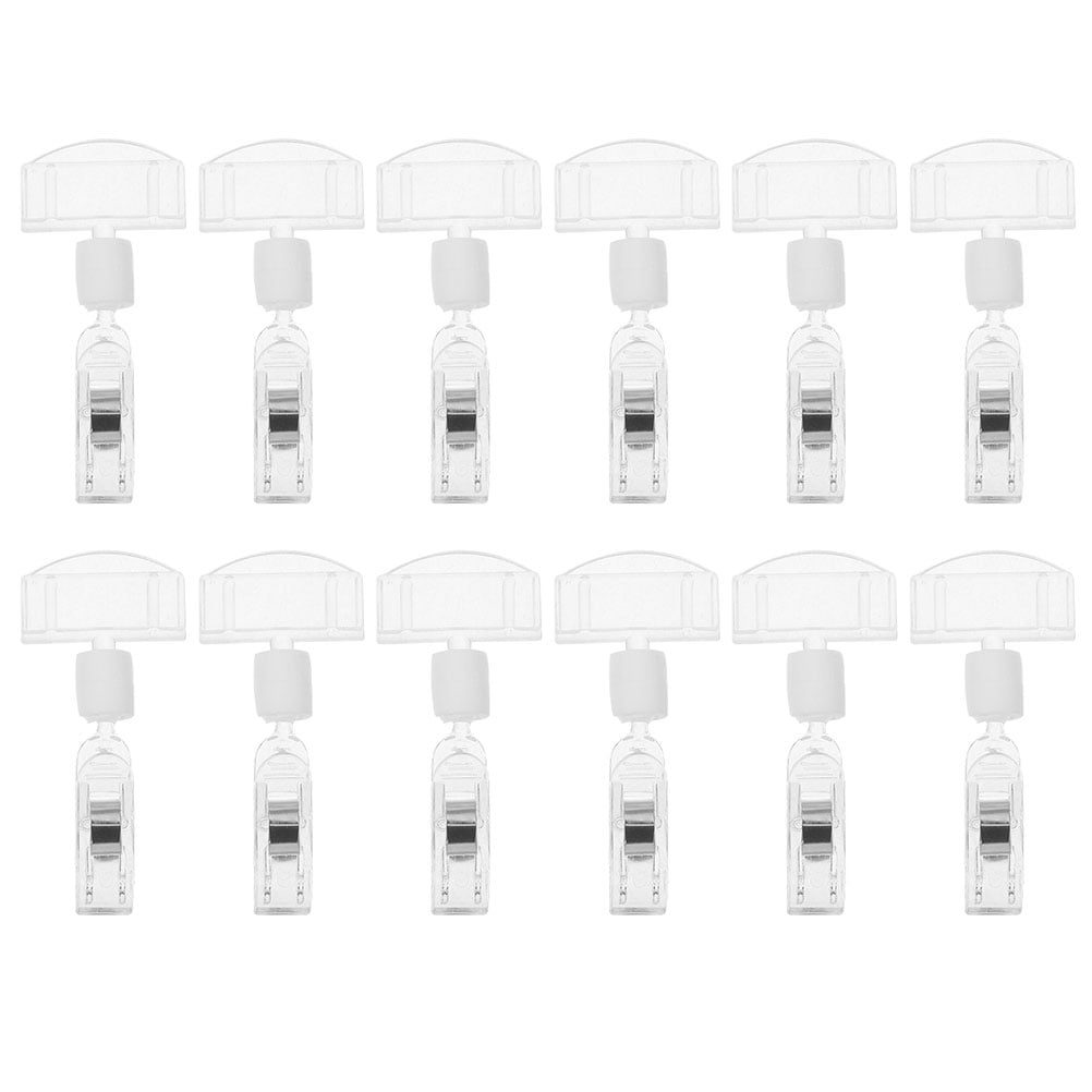 WHAMVOX 16 Pcs Name Tag Clips for Badges Holder with Display Transparent - Image 4