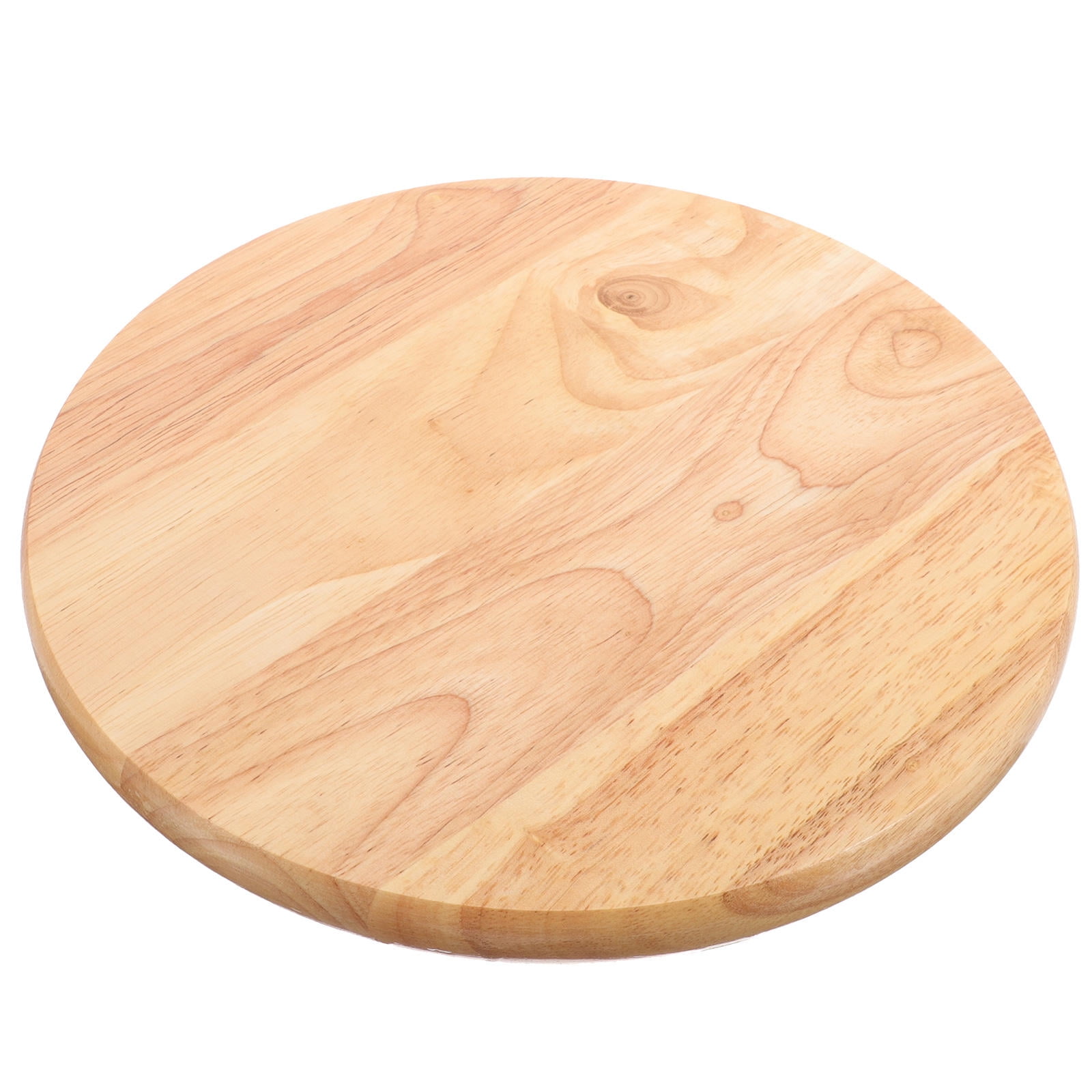 WHAMVOX Beige Wooden Bar Stool Replacement Seat for Daily Use Easy to Clean Home Decor 14.0 Inches - Image 1