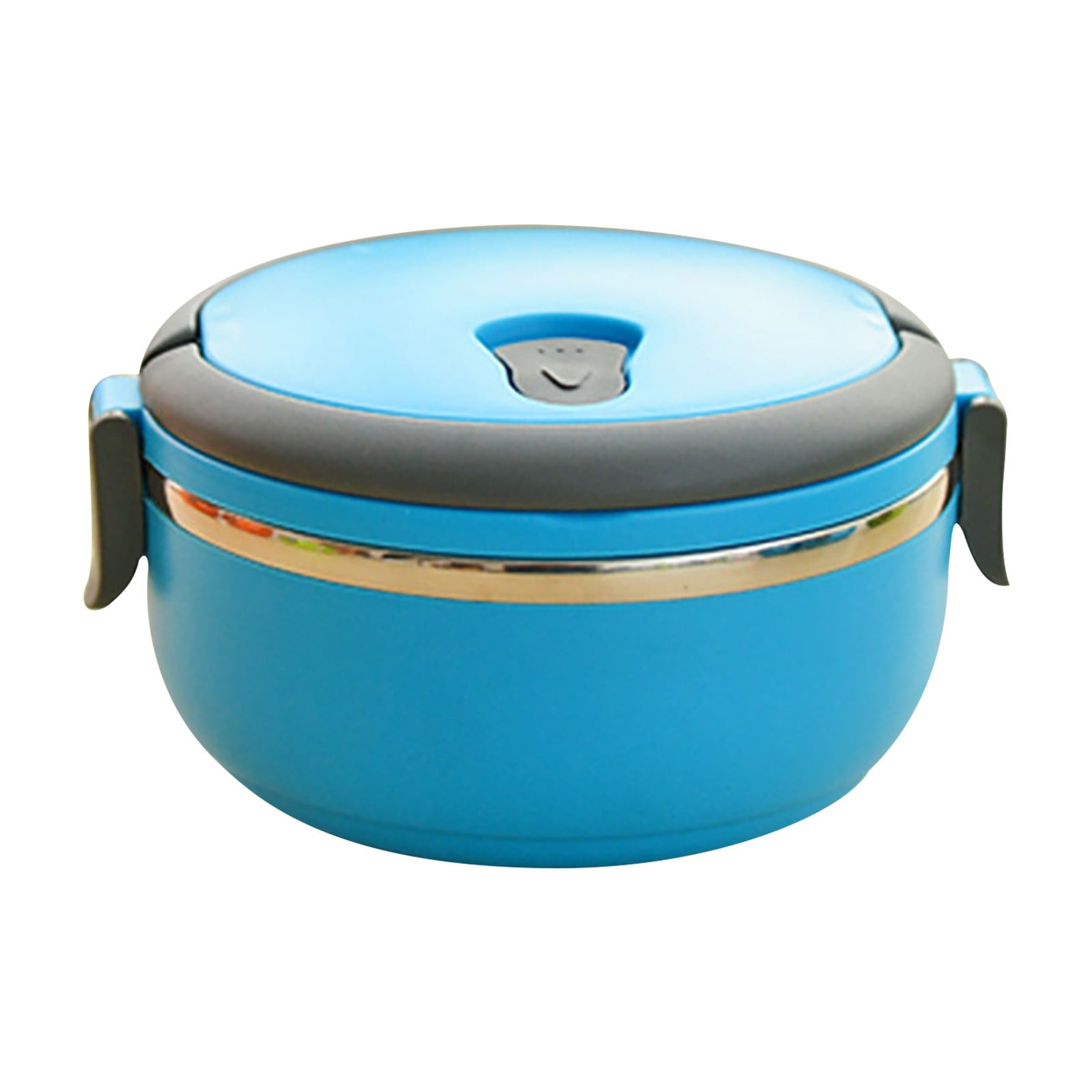 Darzheoy Lunch Box Containers for Hot Food, Portable Lunch Box Stainless Steel Insulated Food Storage Container for Outdoor Camping Picnic Blue - Image 1