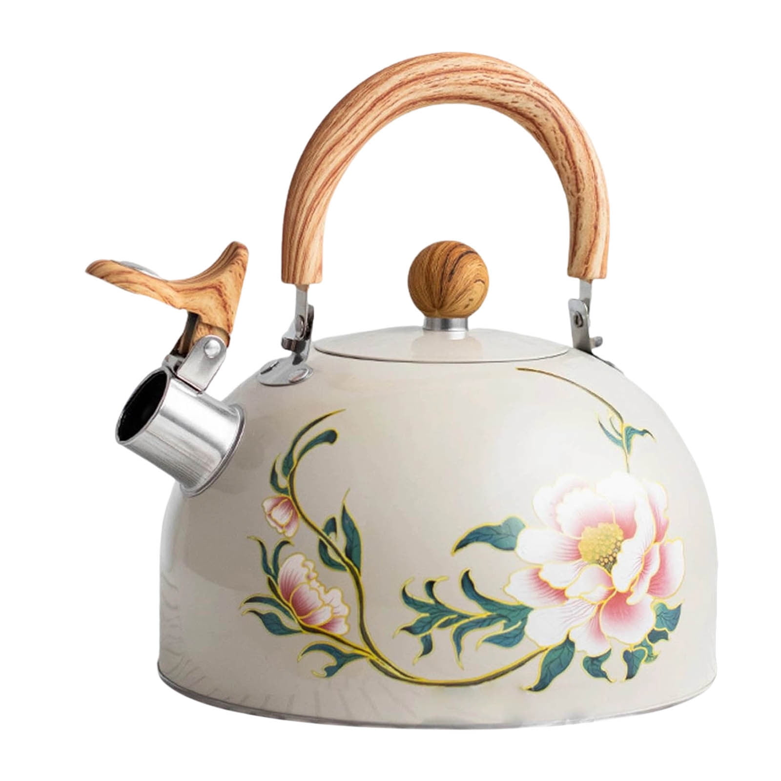 Darzheoy Whistling Tea Kettle for Stovetop, Stainless Steel Tea Pot Kettles, Rapid Boiling Teapot with Stay-Cool Ergonomic Handle, Perfect for Home & Kitchen Multicolor - Image 3