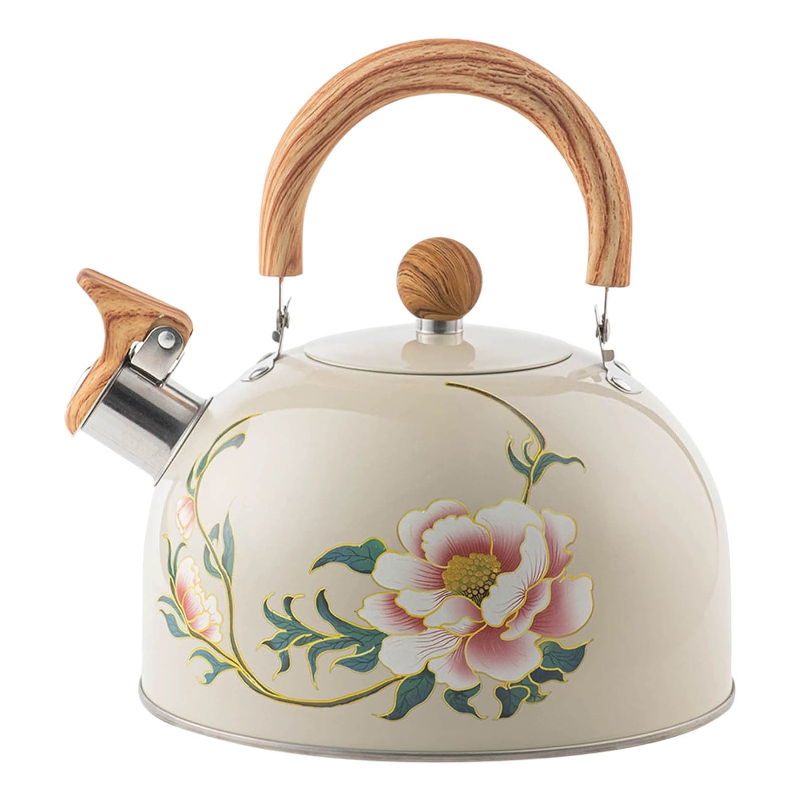 Darzheoy Whistling Tea Kettle for Stovetop, Stainless Steel Tea Pot Kettles, Rapid Boiling Teapot with Stay-Cool Ergonomic Handle, Perfect for Home & Kitchen Multicolor - Image 4