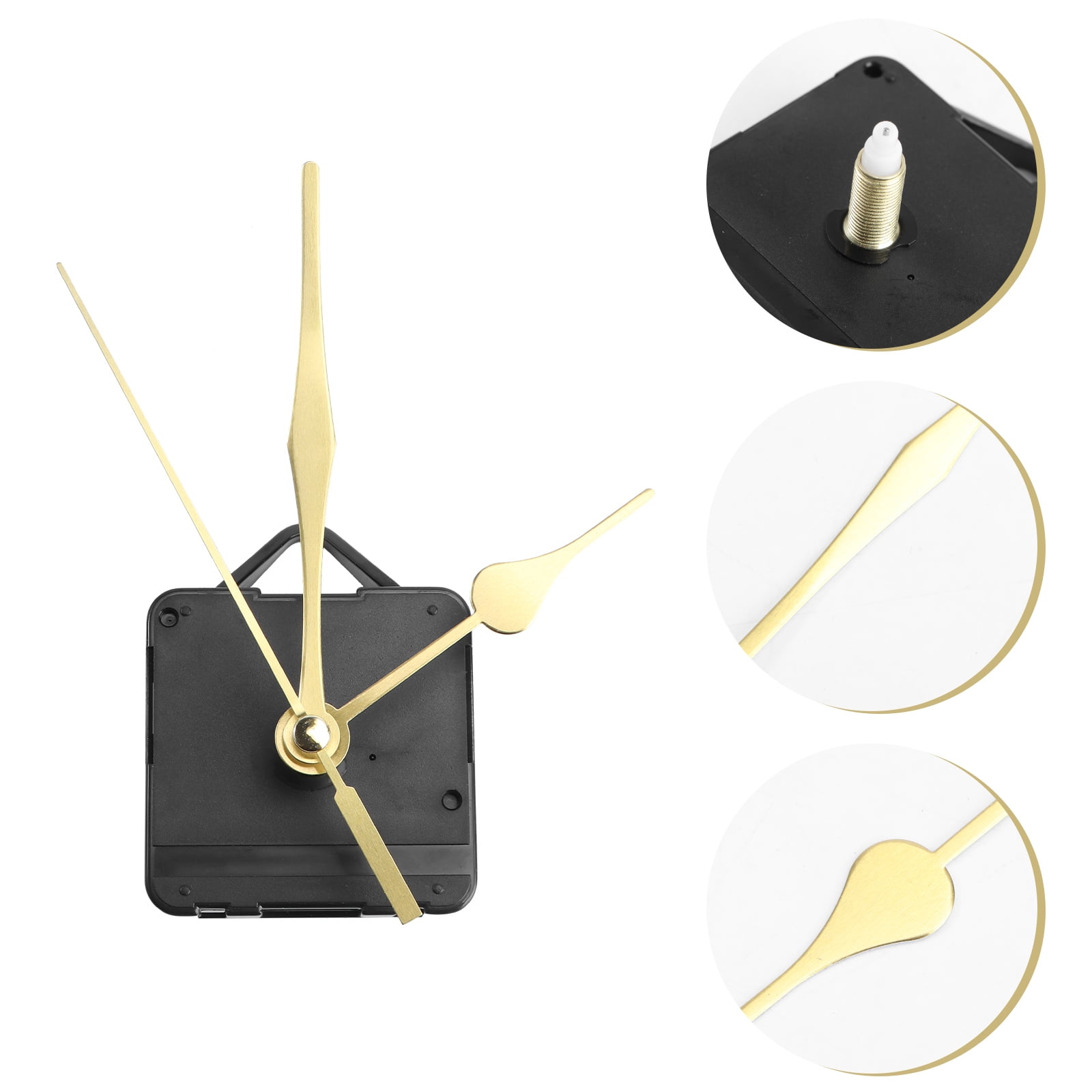 Silent Quartz Clock Movement Replacement Kit with Thread Shaft 11mm Clock Mechanism Parts No Battery Included - Image 1