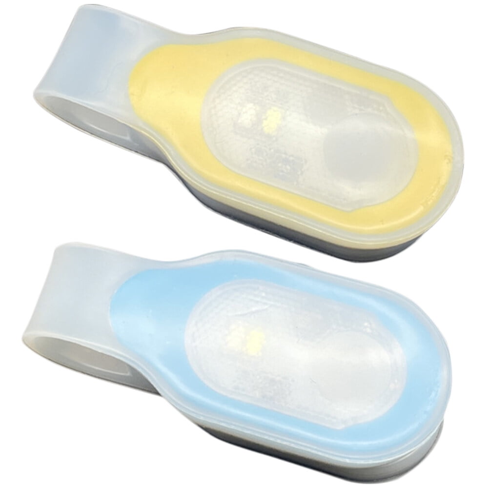 HOOWIFFY 2Pcs Clip On Cloths Light LED for Outdoor Walking and Running Night Visibility - Image 4