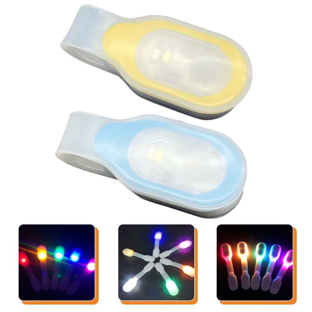 HOOWIFFY 2Pcs Clip On Cloths Light LED for Outdoor Walking and Running Night Visibility - Image 8