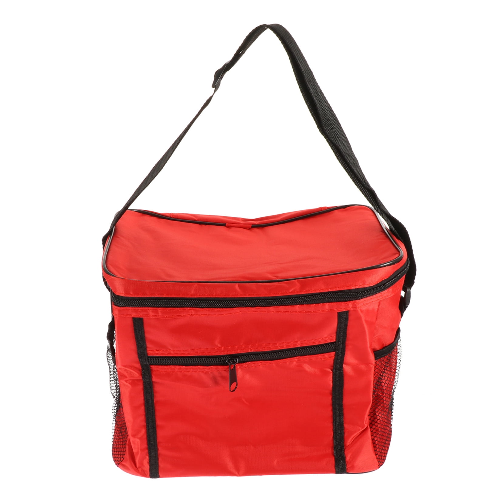 SKISUNO Insulated Reusable Grocery Bags Set of 1 in Red, Thermal Cooler Tote for - Image 4