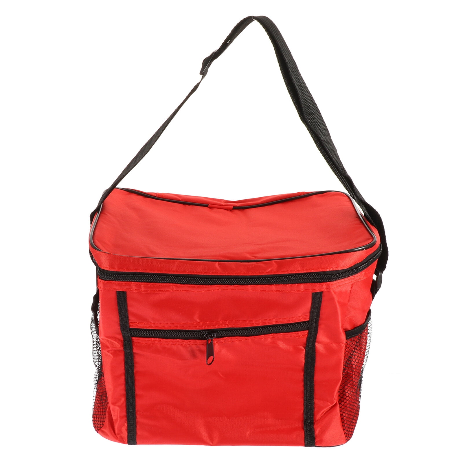 SKISUNO Insulated Reusable Grocery Bags Set of 1 in Red, Thermal Cooler Tote for - Image 6