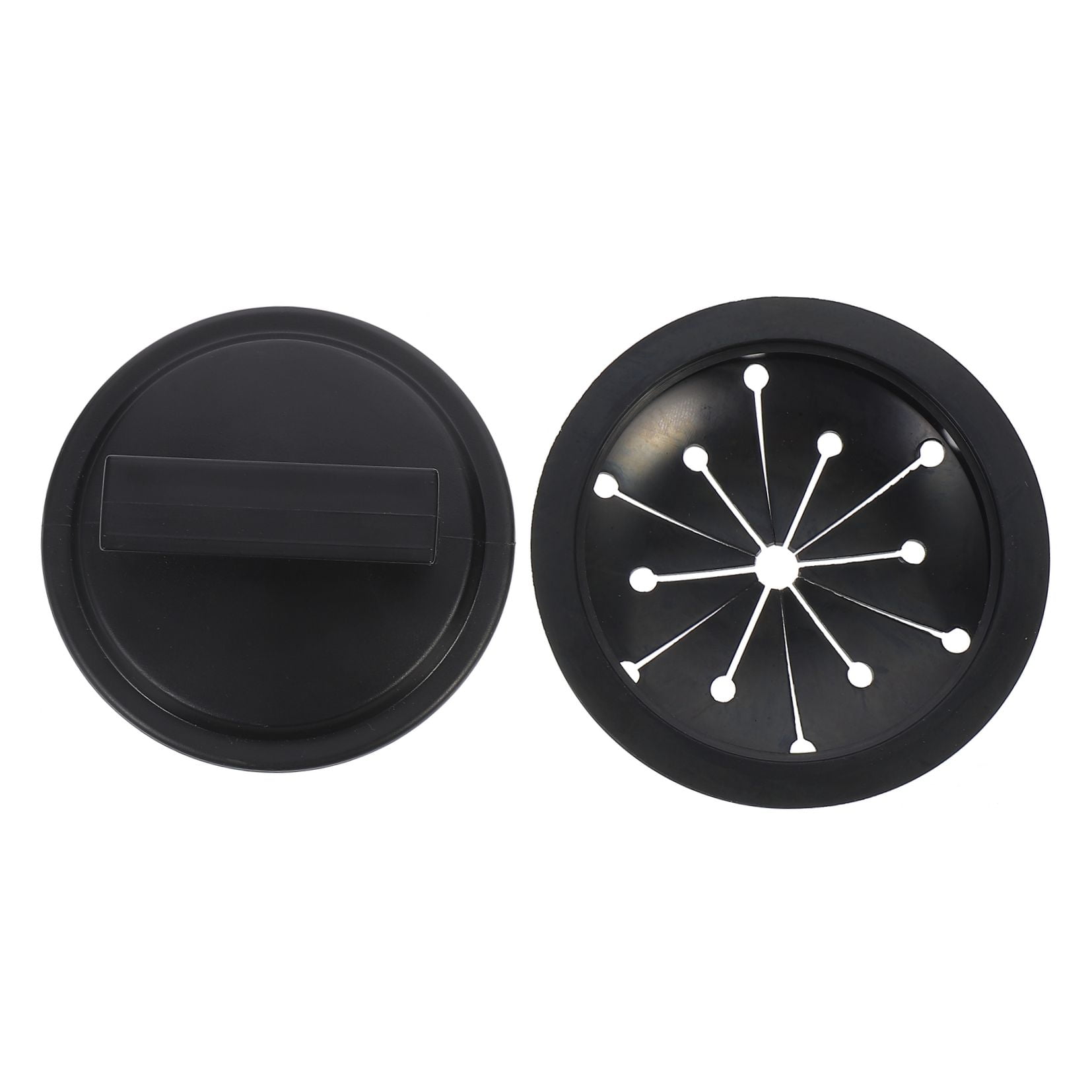 HOOWIFFY 2-Pack Garbage Disposal Sink Guard in Black ABS Plastic, 6.25 x 5.05 x 3.5 Inches, Protector for Home Kitchen - Image 5