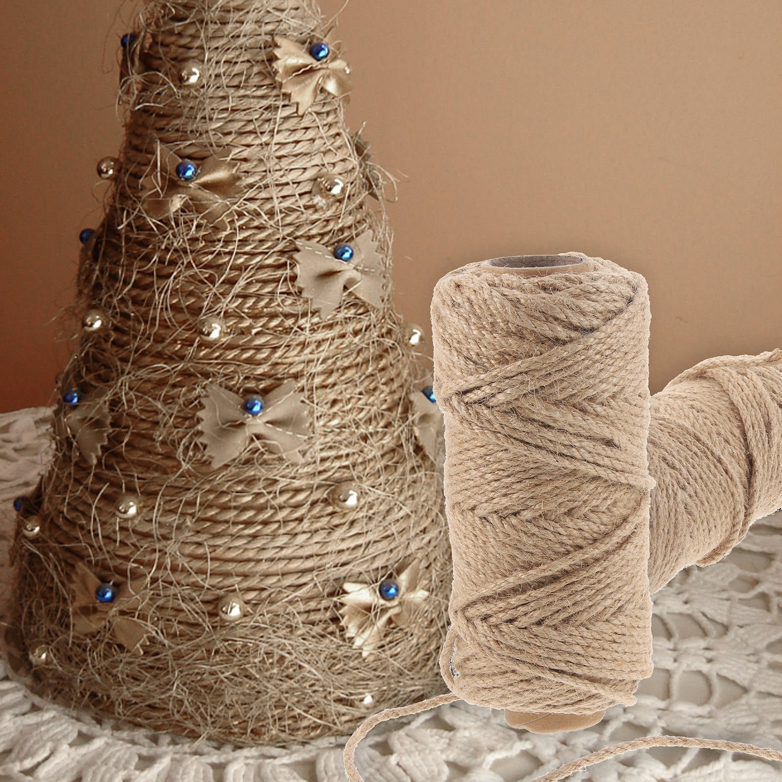 SKISUNO Sisal Rope Cat Scratch Post for Diy Projects 1Pack Natural - Image 3