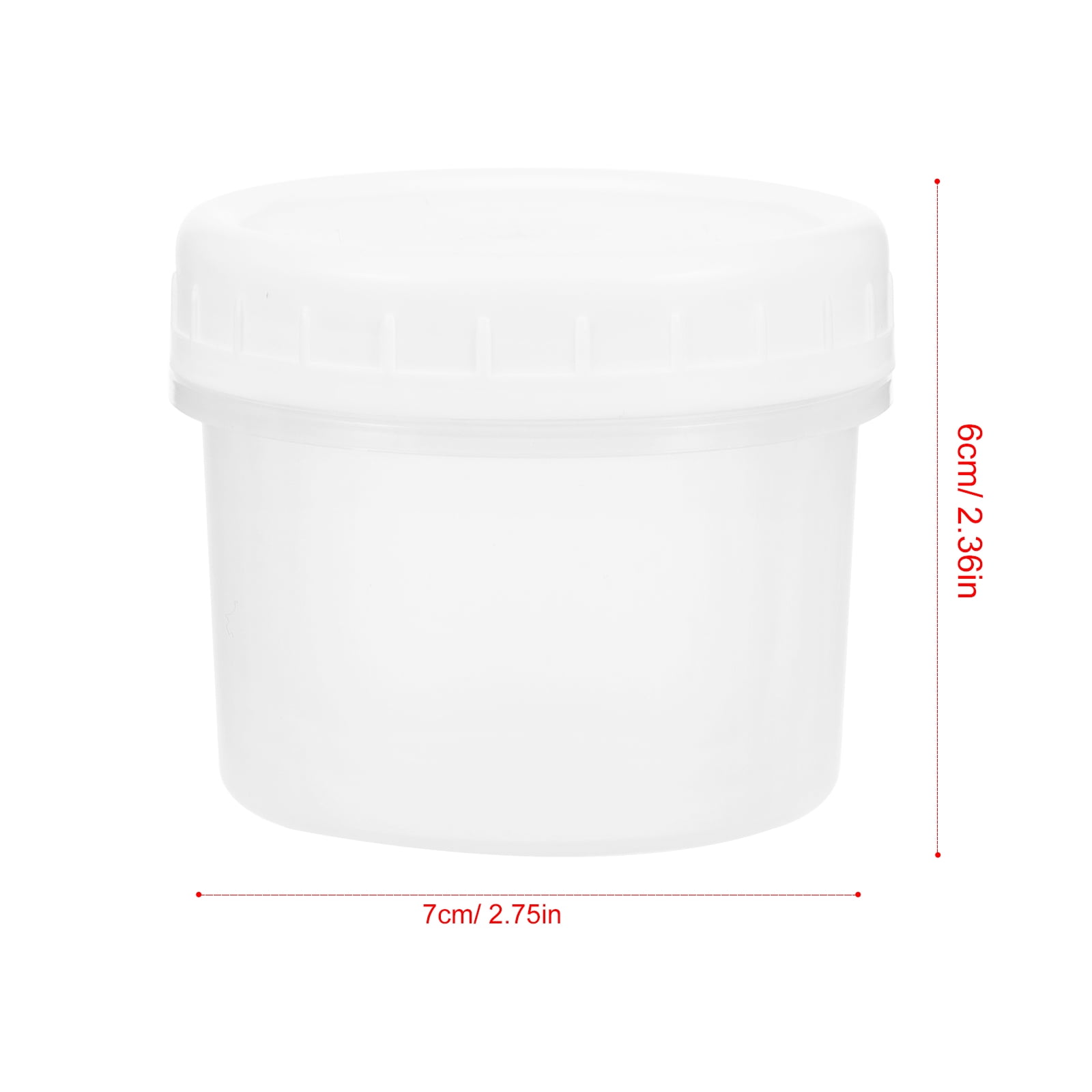 HOOWIFFY Plastic Freezer Containers Set of 10, Airtight Sealed Food Storage Boxes for Kitchen and Household Use - Image 2