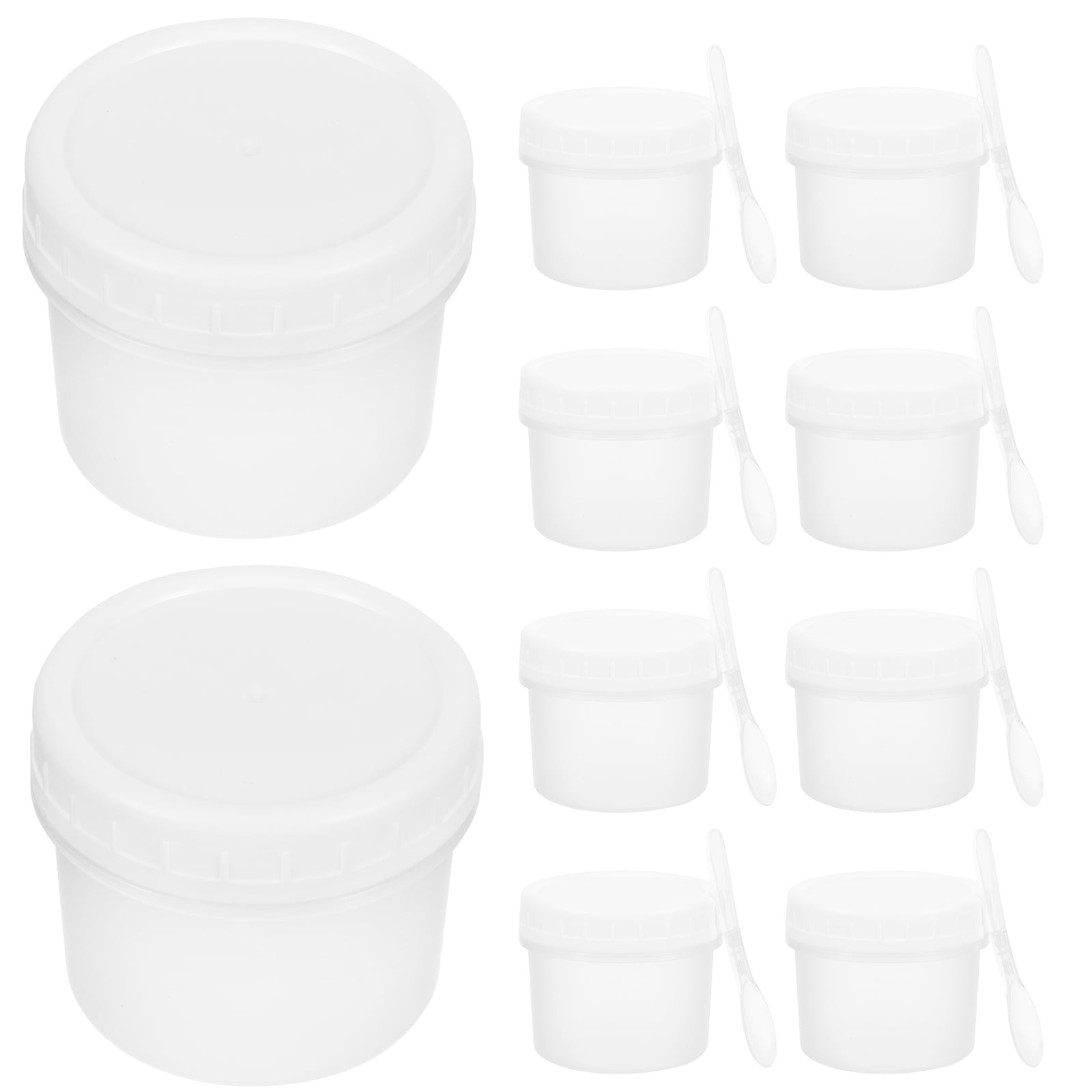 HOOWIFFY Plastic Freezer Containers Set of 10, Airtight Sealed Food Storage Boxes for Kitchen and Household Use - Image 4