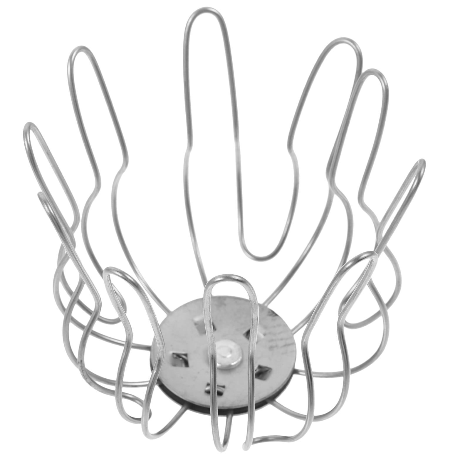 HOOWIFFY Outdoor Drain Leaf Guard Stainless Steel Silver 1Set 3.93X3.93X3.34In - Image 3