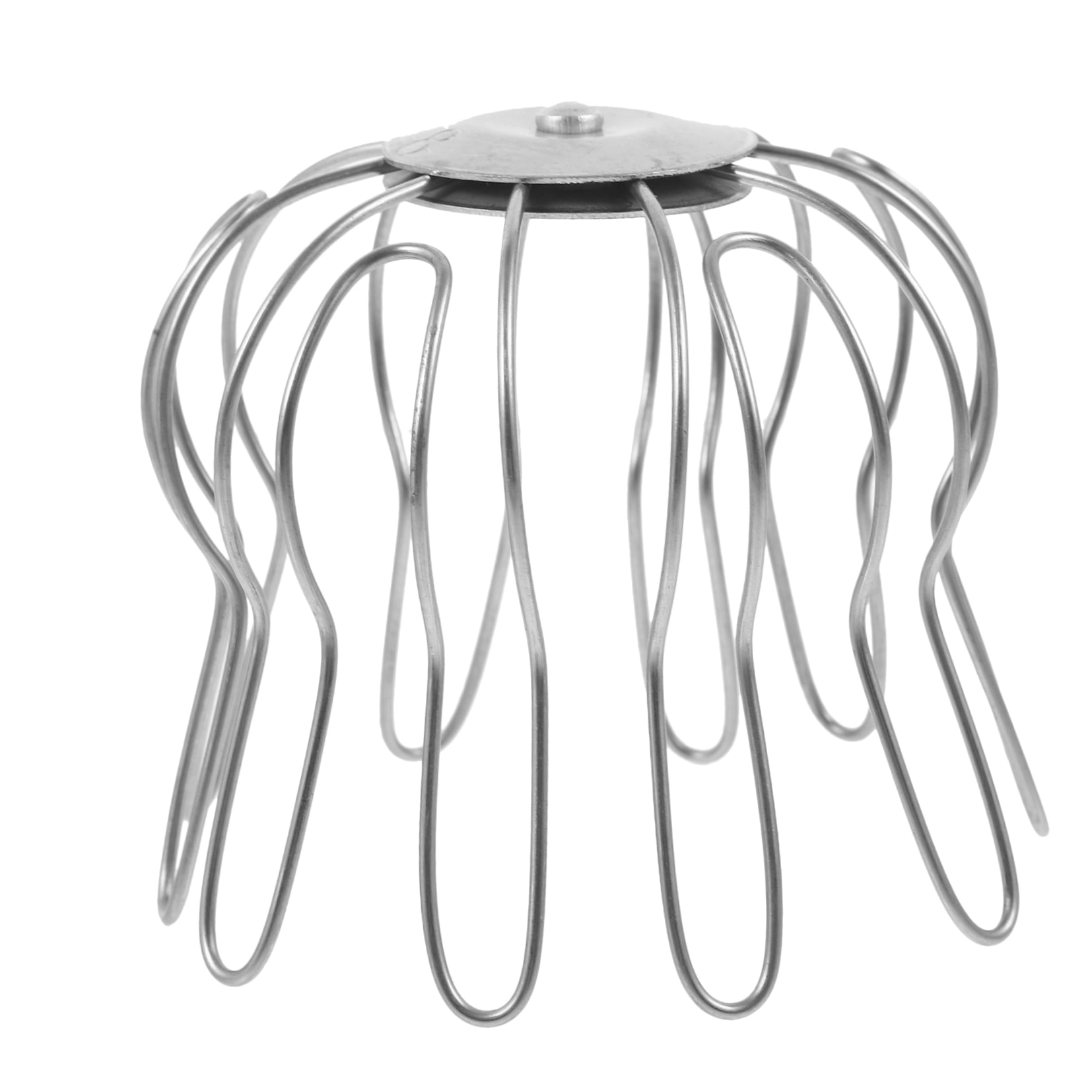HOOWIFFY Outdoor Drain Leaf Guard Stainless Steel Silver 1Set 3.93X3.93X3.34In - Image 4