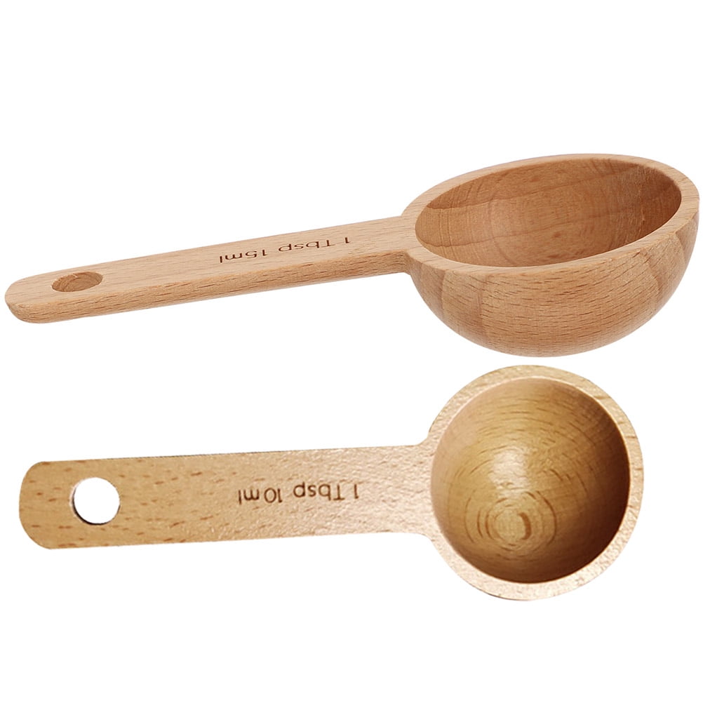 HOOWIFFY 2-Pack Coffee Ground Scoop Multi-Function Measuring Spoon for Kitchen and Coffee Brewing - Image 7