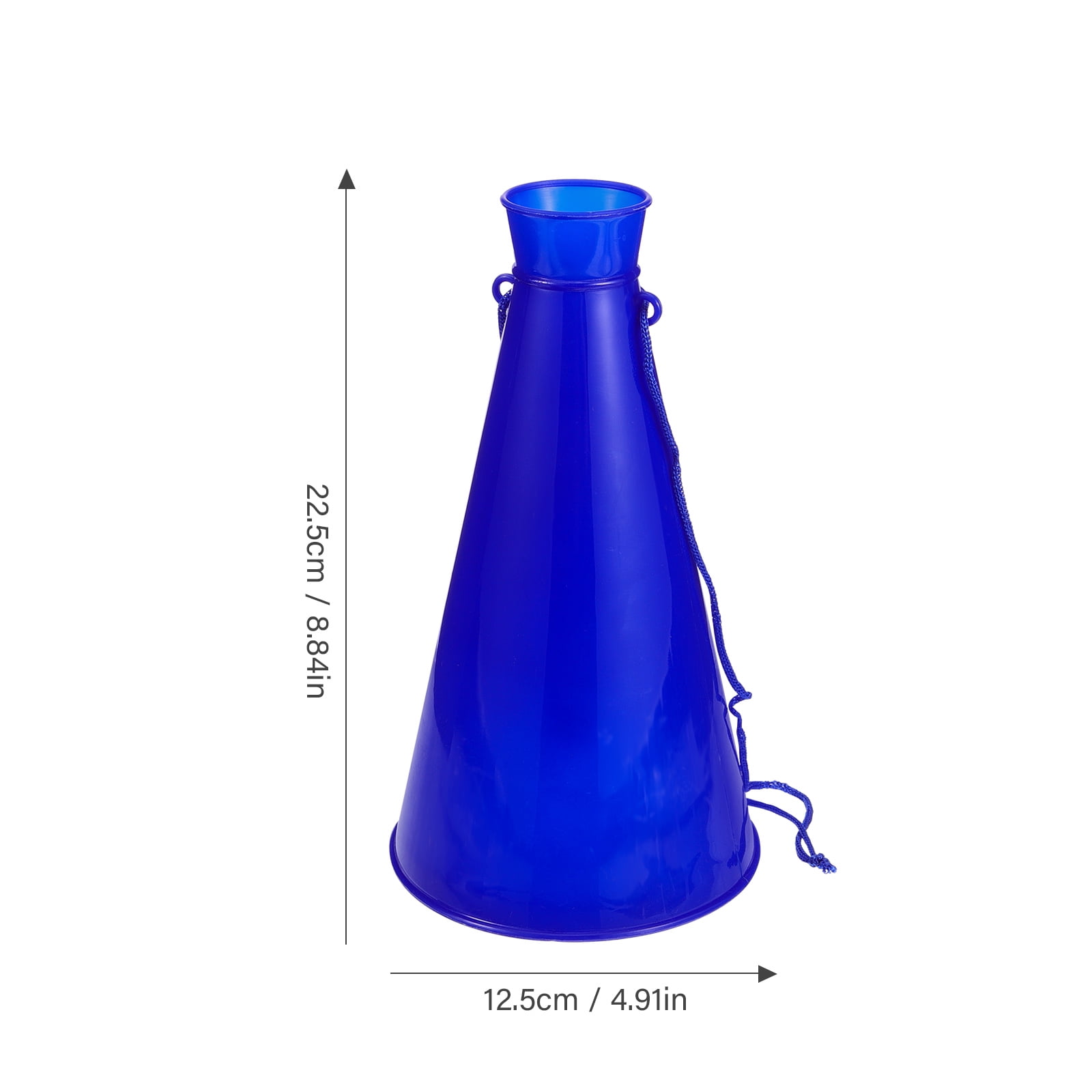 HOOWIFFY Cheer Megaphone 1Pack Blue for Party Favors Kids Cheering Props Outdoor Activities - Image 2