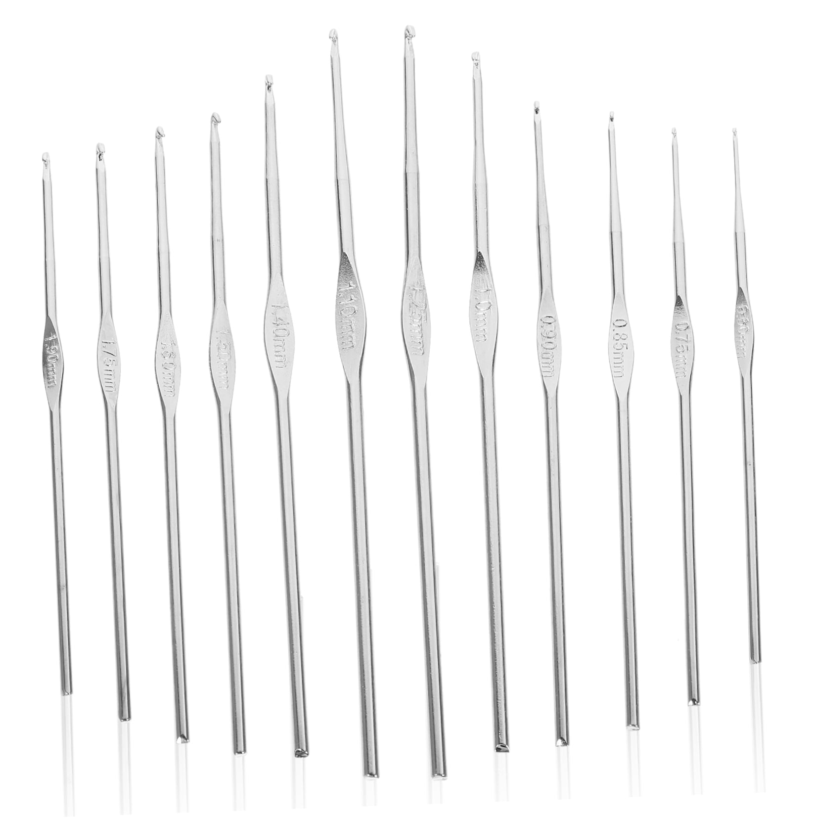HOOWIFFY 3-Pack Lightweight Stainless Steel Crochet Hooks for Knitting, Sewing, and Hand Crafting Supplies - Image 4
