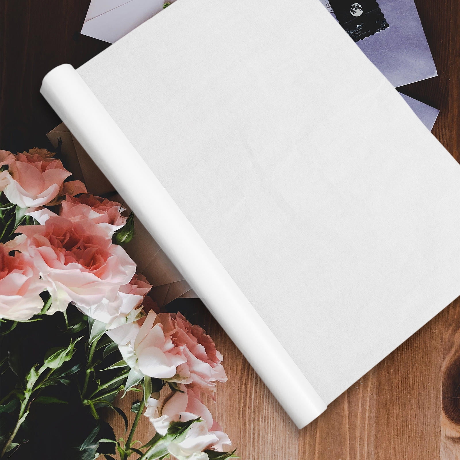 HOOWIFFY Creative White Wrapping Tissue Paper 20 Sheets Wrap for Presents and Crafts - Image 3