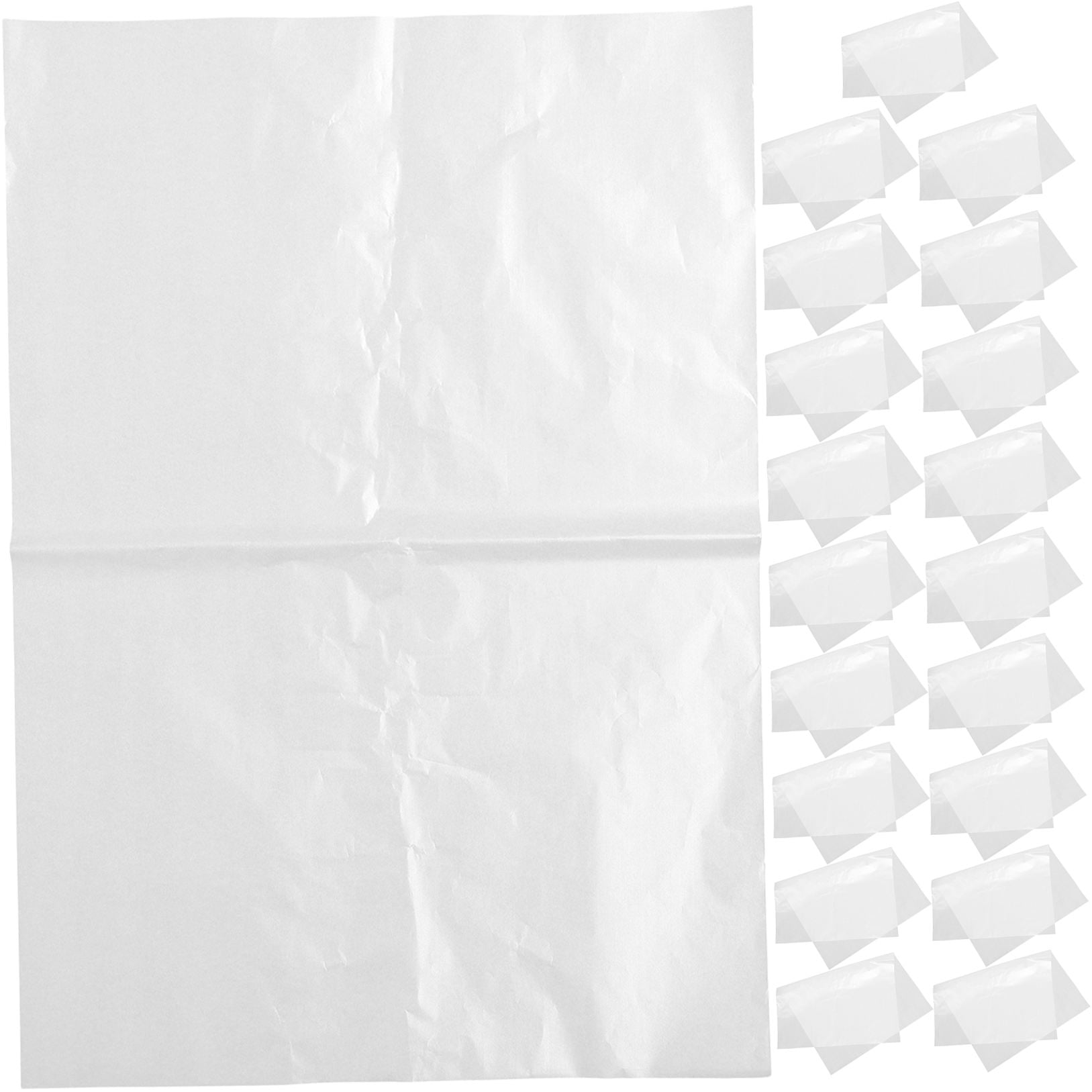 HOOWIFFY Creative White Wrapping Tissue Paper 20 Sheets Wrap for Presents and Crafts - Image 4