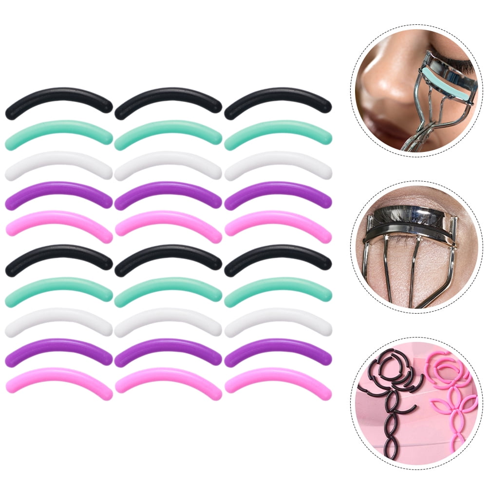 HOOWIFFY Eyelash Curler Refills Multi-Colored 30Pcs 1.1X0.2X0.2In - Image 1