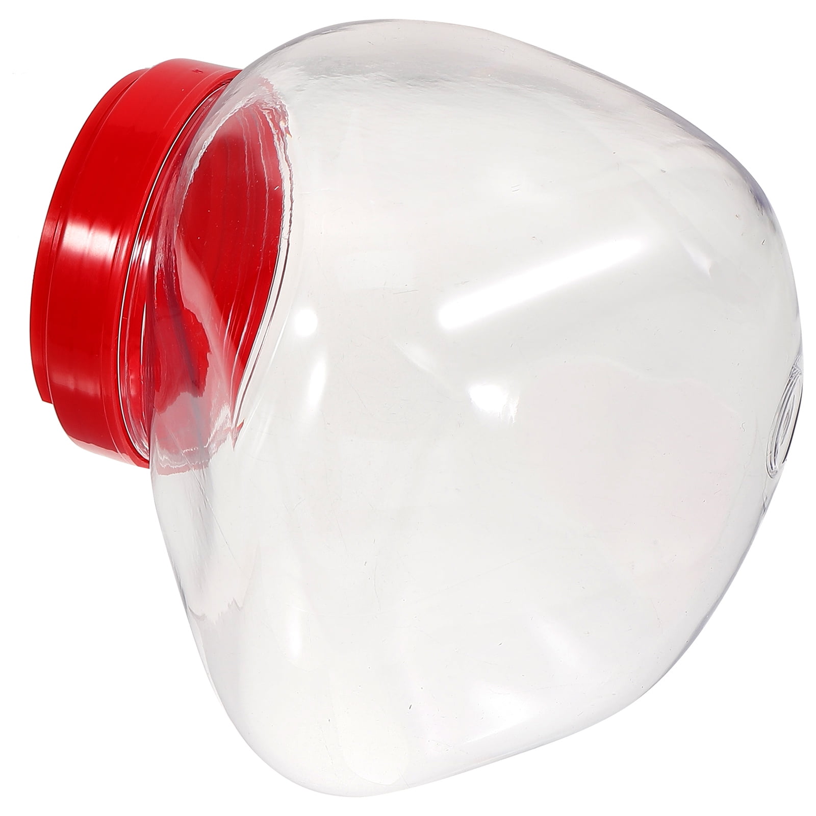 HOOWIFFY Wide Plastic Jars Airtight Kitchen Decor Home Decor 1Pack Modern Design Cookie Jar - Image 1