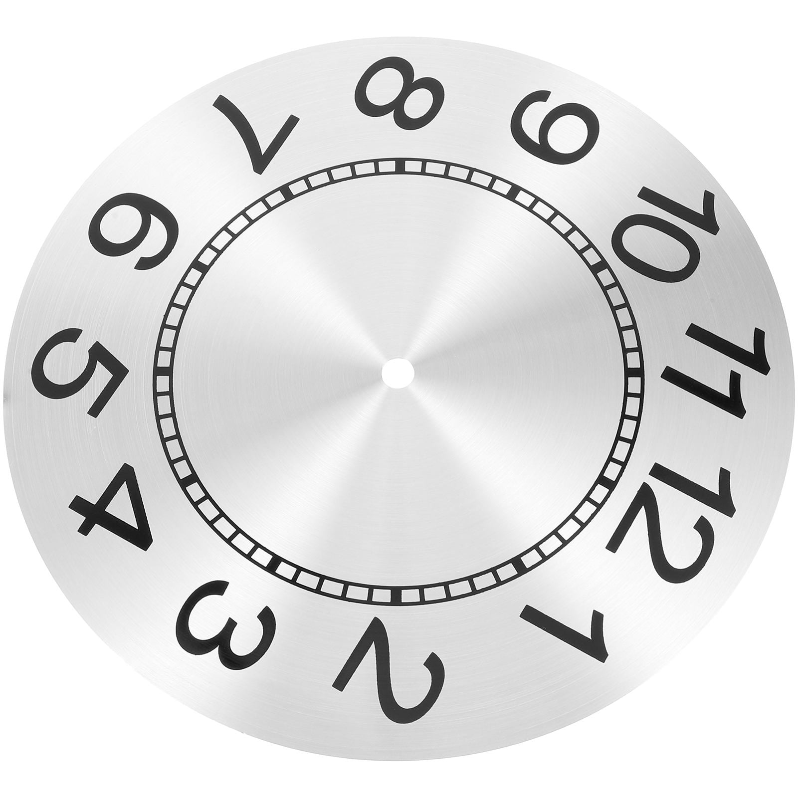 HOOWIFFY Aluminum Clock Face Replacement Dial for Wall Clocks, 1 Set and Easy to Install - Image 4