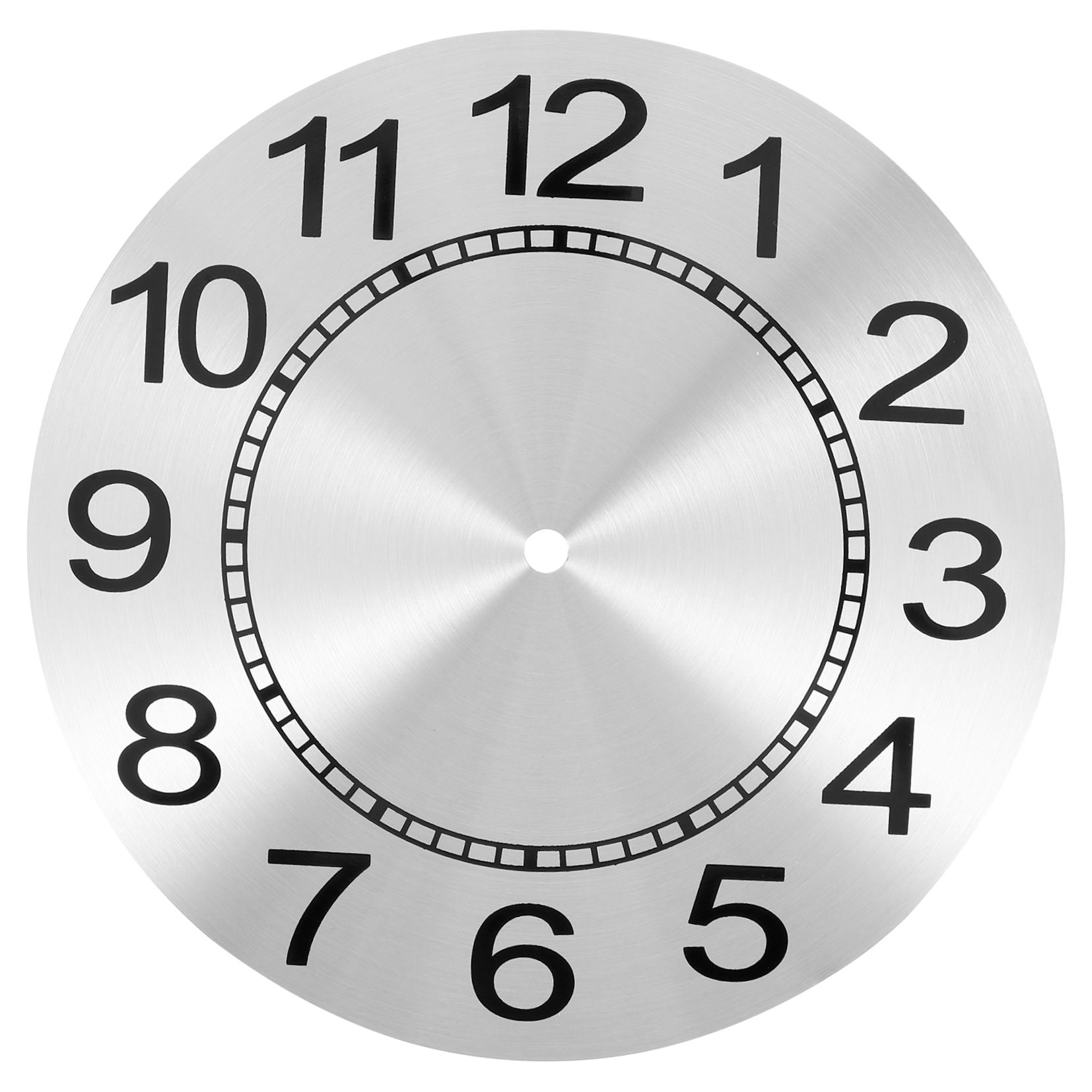 HOOWIFFY Aluminum Clock Face Replacement Dial for Wall Clocks, 1 Set and Easy to Install - Image 5