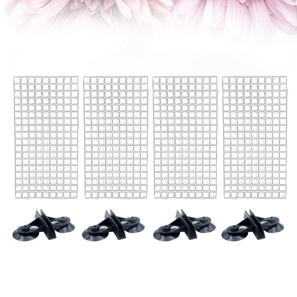 Plastic Grid 1 Set Fish Tank Trays 75 Gallon Aquarium Lid Divider Partition Plate Splitter Egg Crates Water Tank Supplies - Image 1