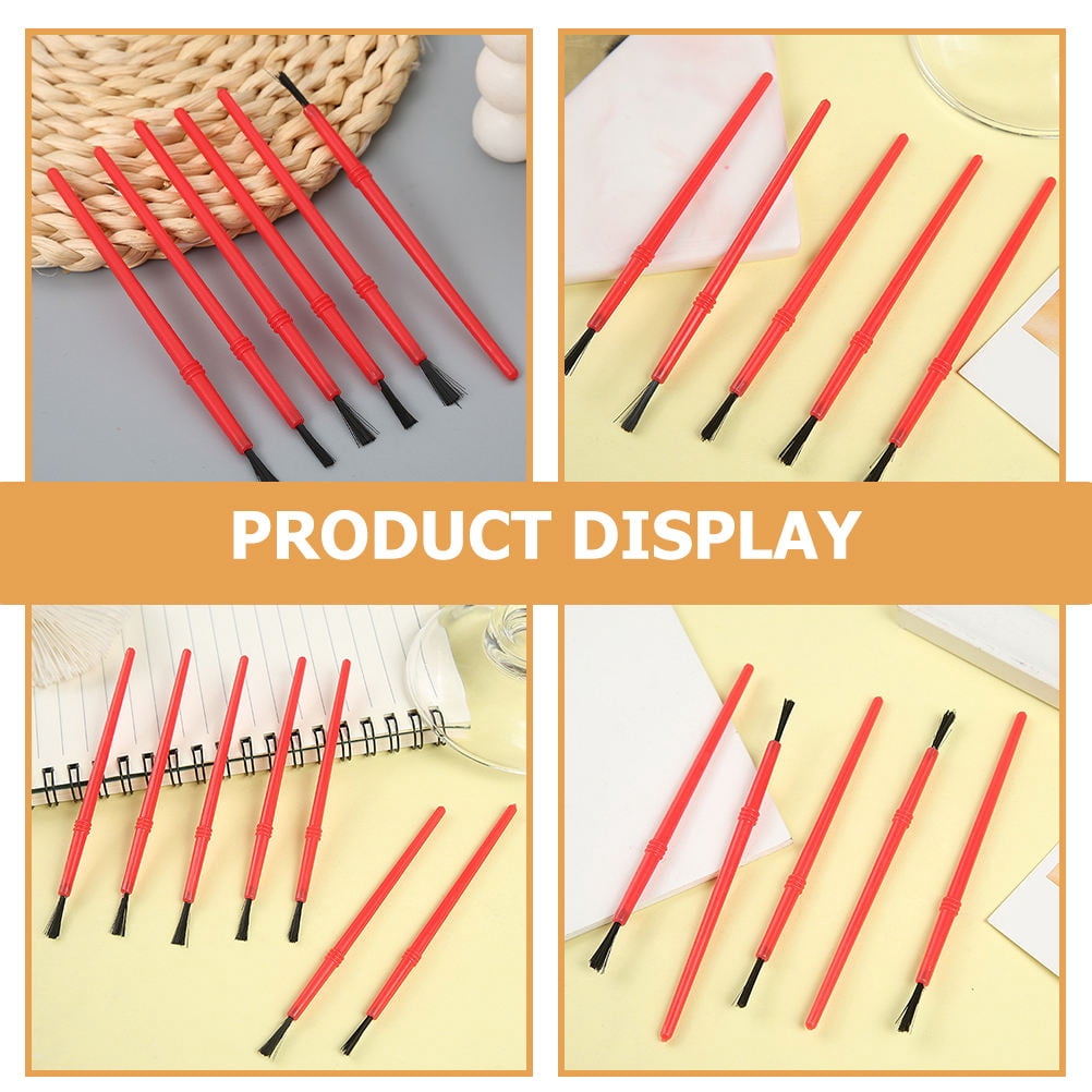 SKISUNO 100Pcs Multi-Needle Nylon Paint Brushes Set for Students, Fine Detail Work and Art Projects - Image 5