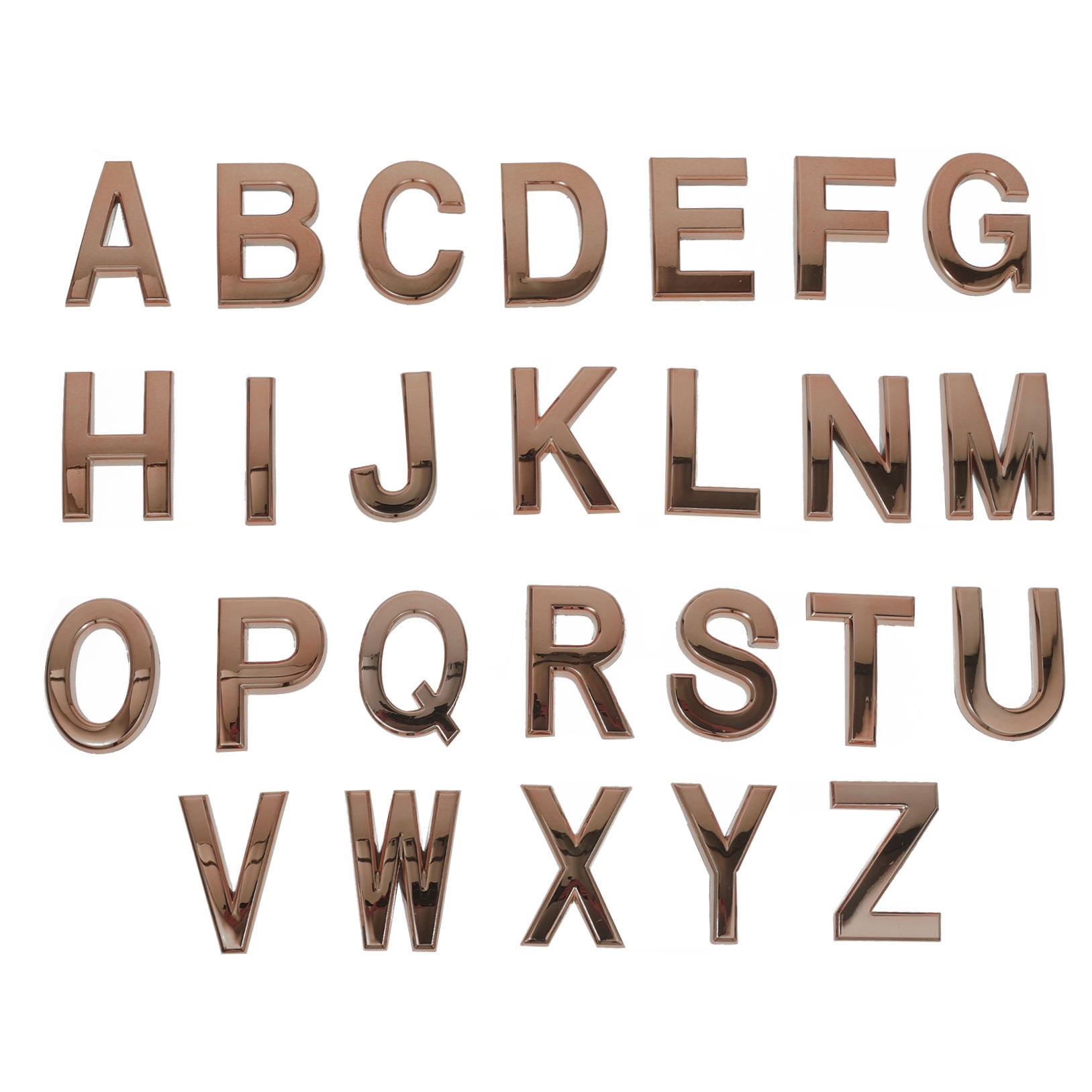 SKISUNO 26Pcs ABS Alphabet Letters For Outside Initials For Decor House Owners - Image 4