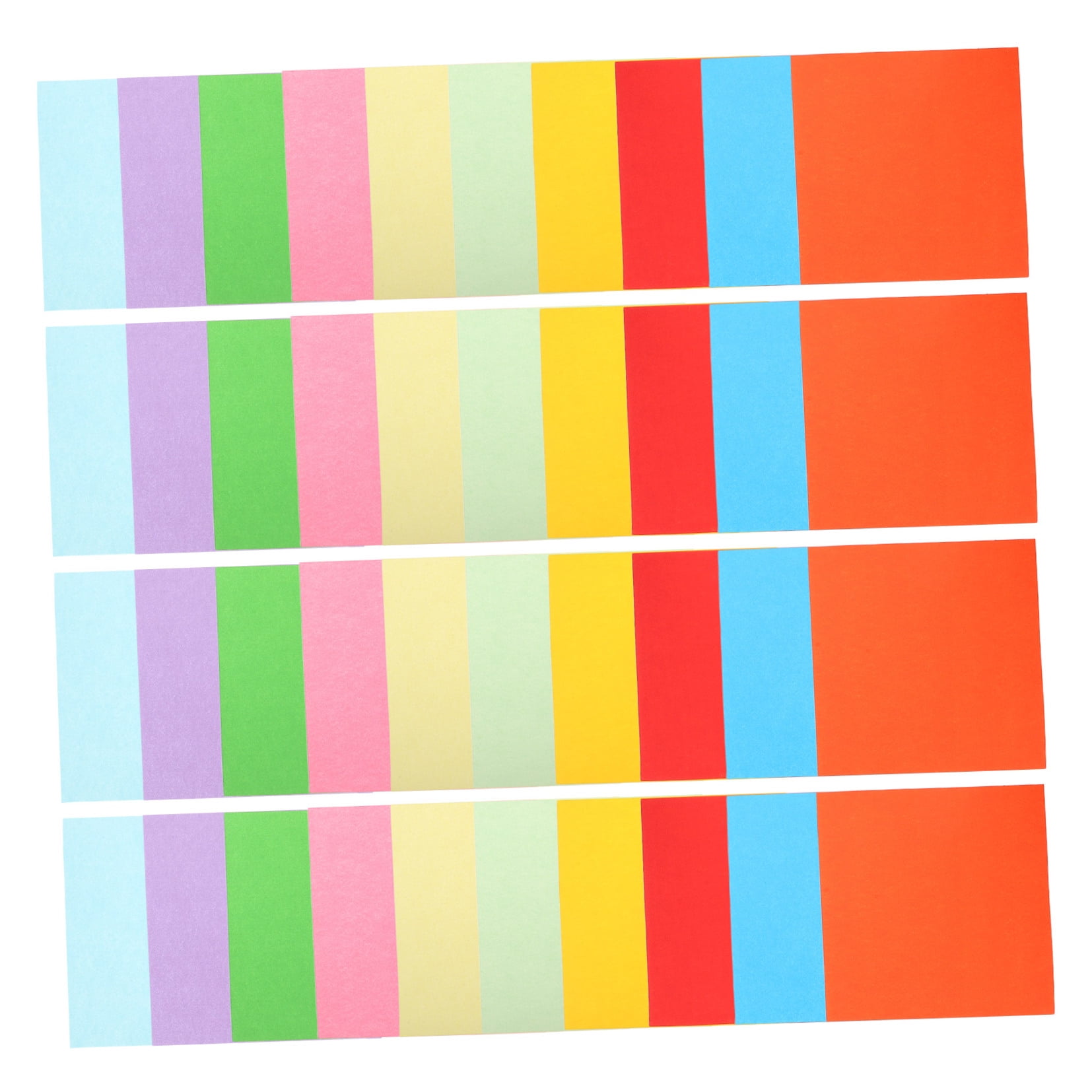HOOWIFFY 100 Sheets Multicolor Origami Paper 20x20 cm for Kids, Office Crafts, Art Projects and Fun Activities - Image 7