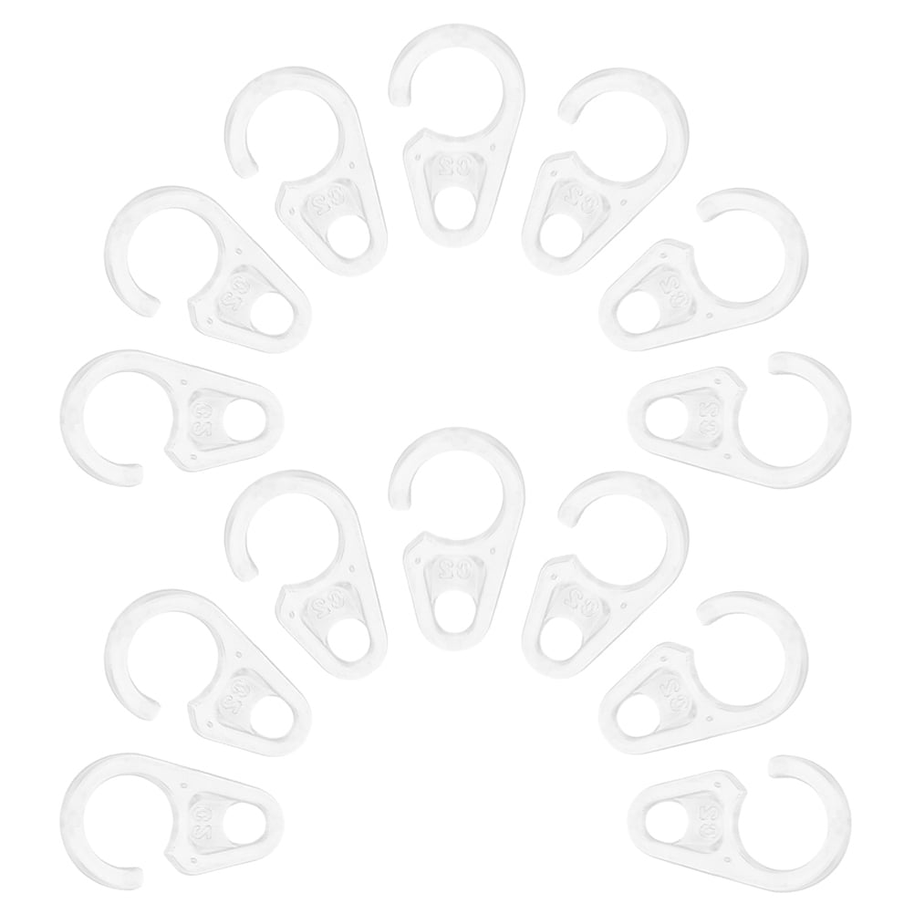 HOOWIFFY 30Pcs Curtain Hoops Transparent Plastic for Effortless Installation Home Decor - Image 6
